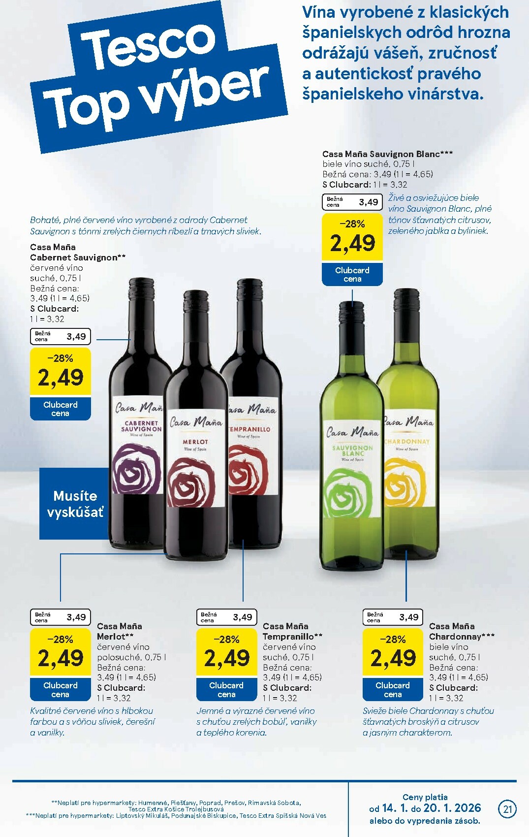 tesco - Leták Tesco platný od 14.01. do 20.01. - page: 21