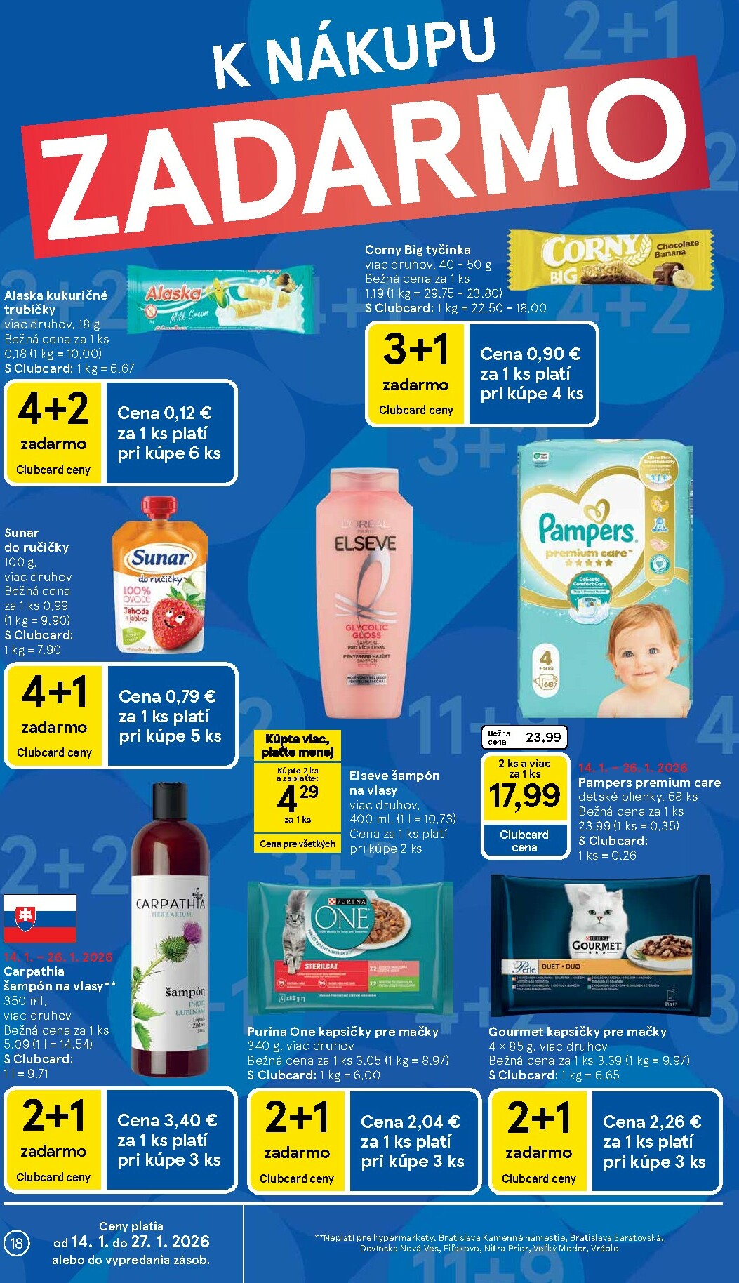 tesco - Leták Tesco platný od 14.01. do 20.01. - page: 18