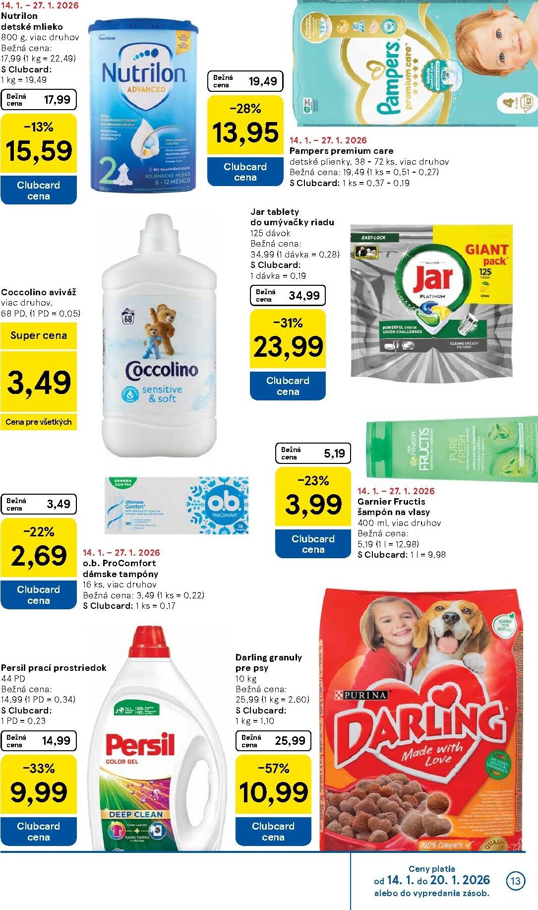 tesco - Leták Tesco platný od 14.01. do 20.01. - page: 13