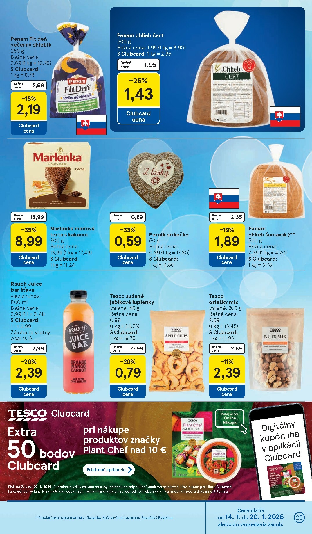 tesco - Leták Tesco platný od 14.01. do 20.01. - page: 25
