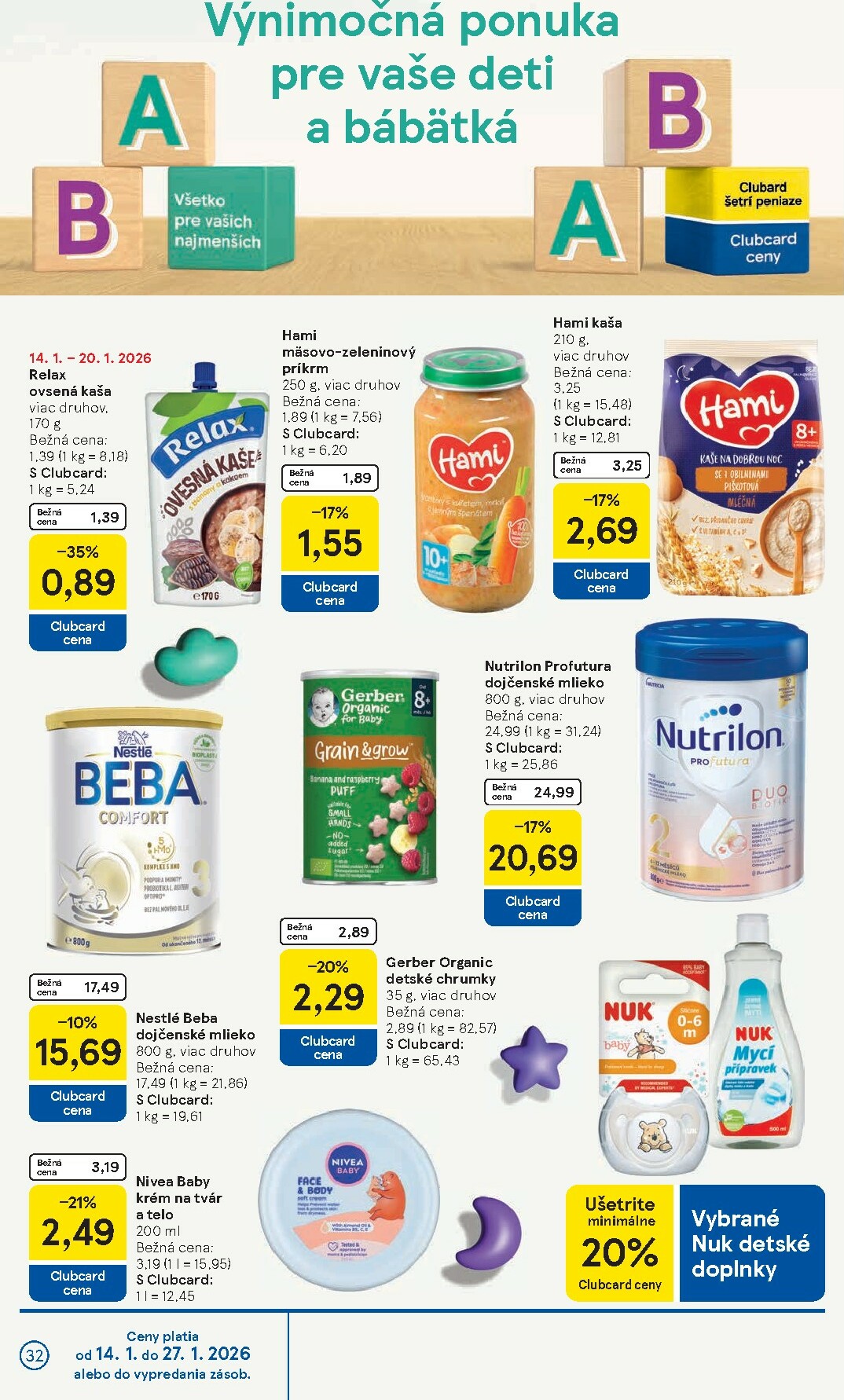 tesco - Leták Tesco platný od 14.01. do 20.01. - page: 32