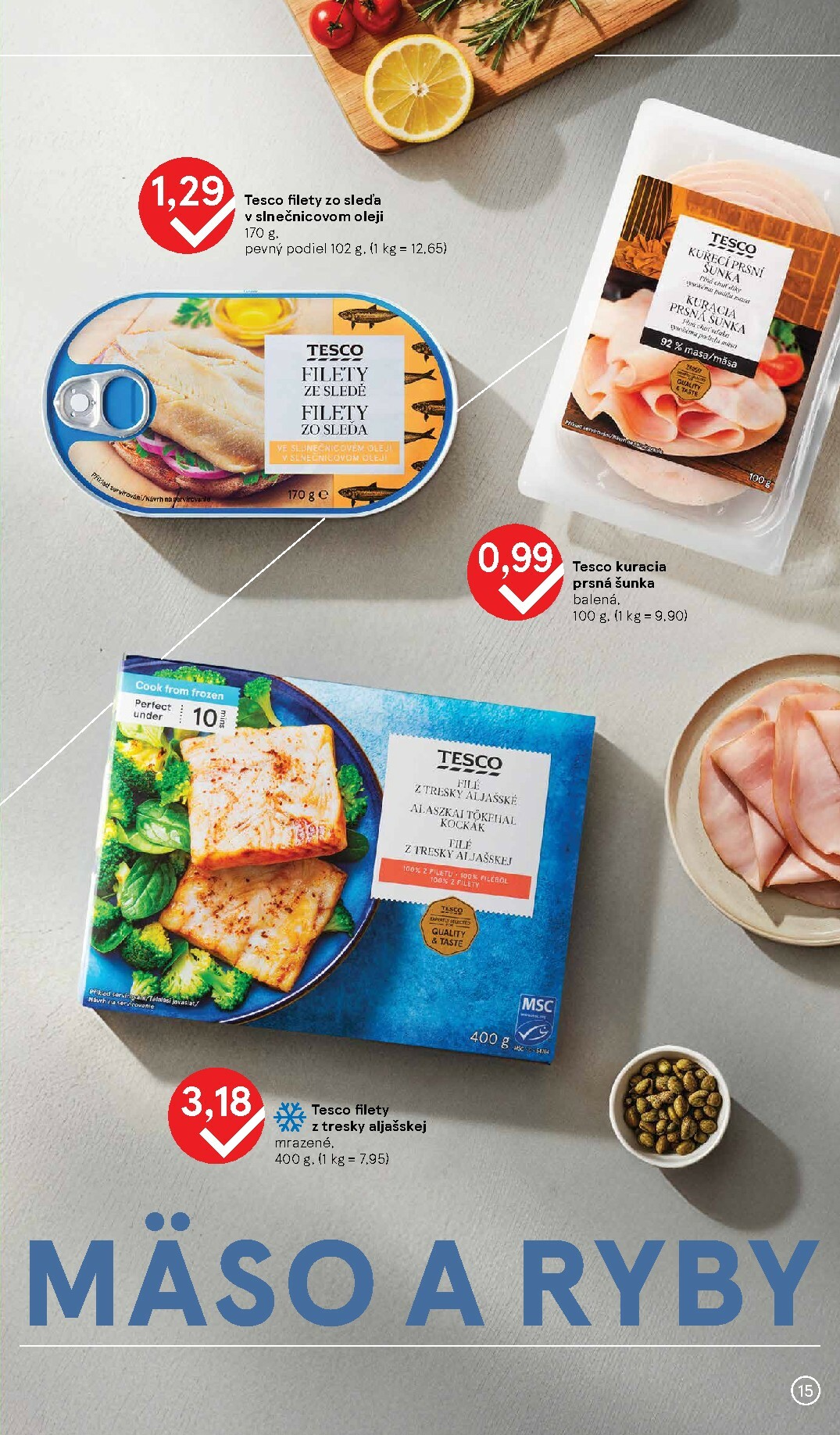 tesco - Leták Tesco - Tesco produkty platný od 07.01. do 03.02. - page: 15