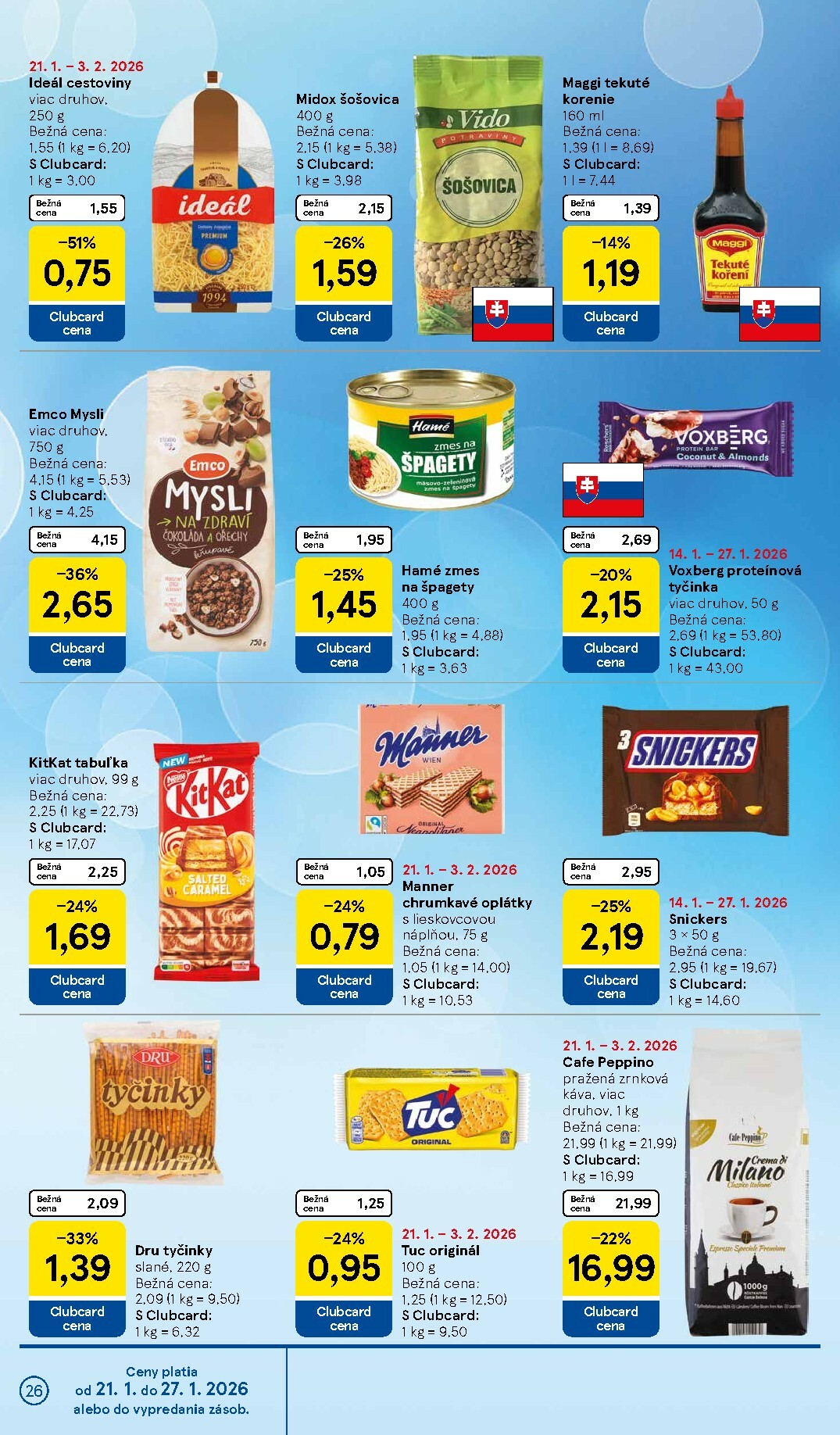 tesco - Leták Tesco platný od 21.01. do 27.01. - page: 26