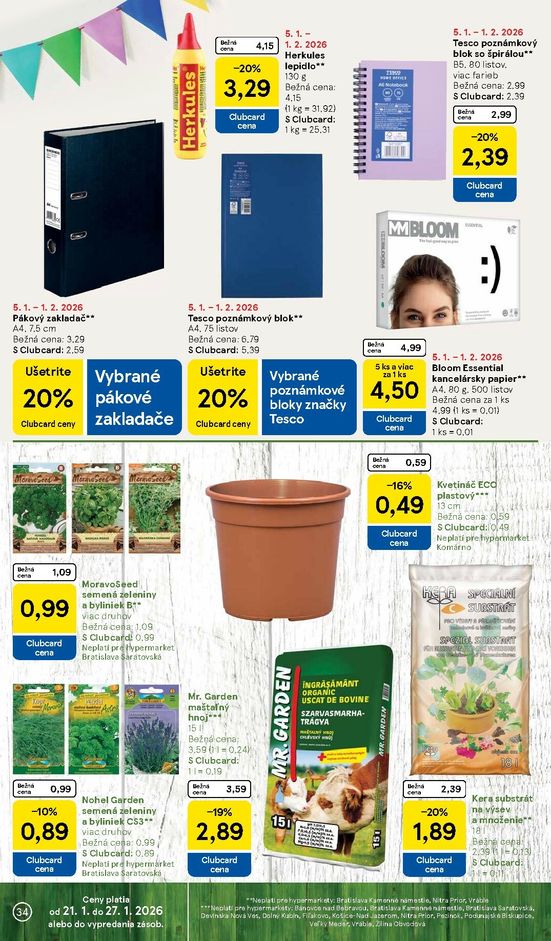 tesco - Leták Tesco platný od 21.01. do 27.01. - page: 34