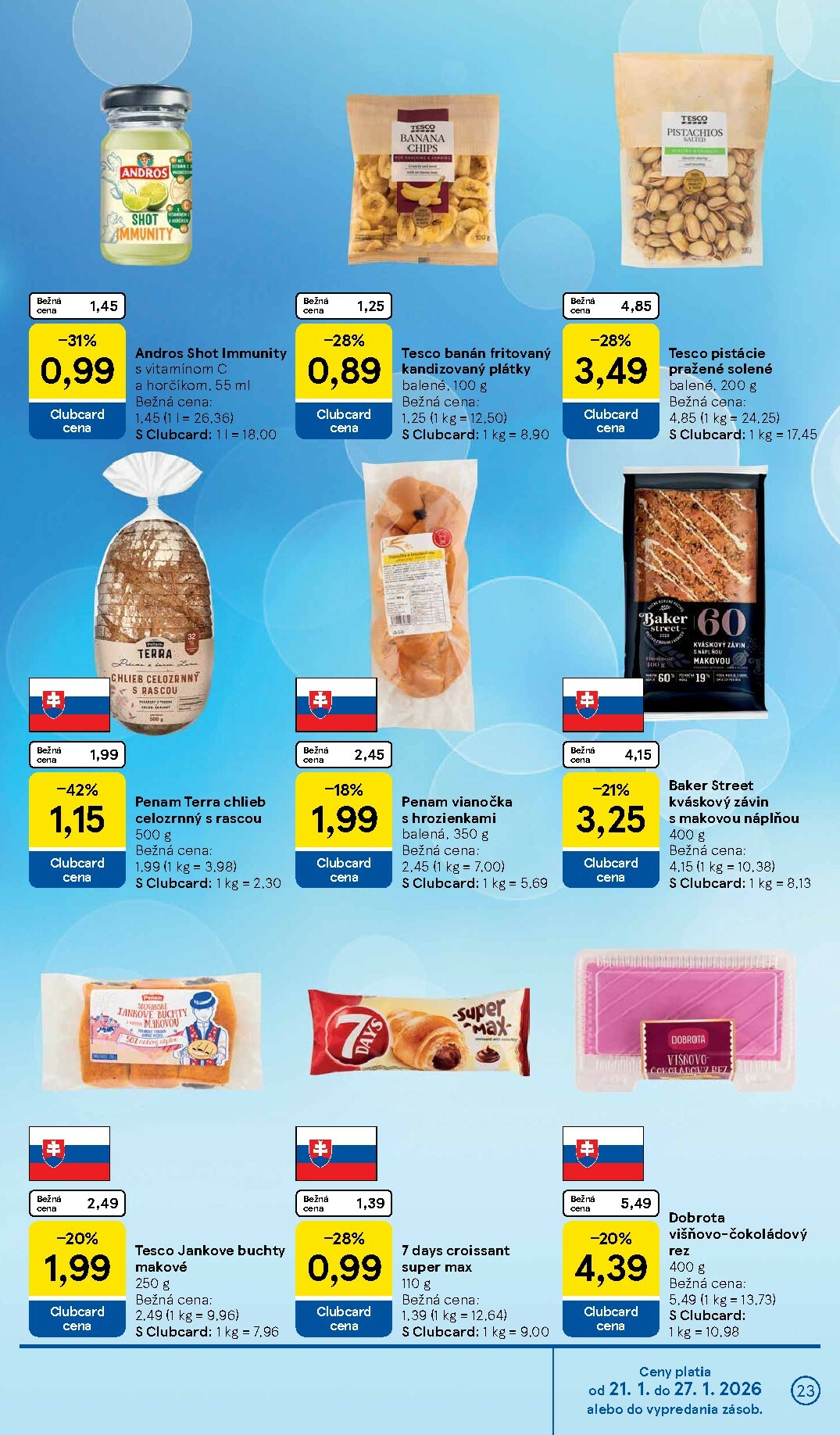 tesco - Leták Tesco platný od 21.01. do 27.01. - page: 23