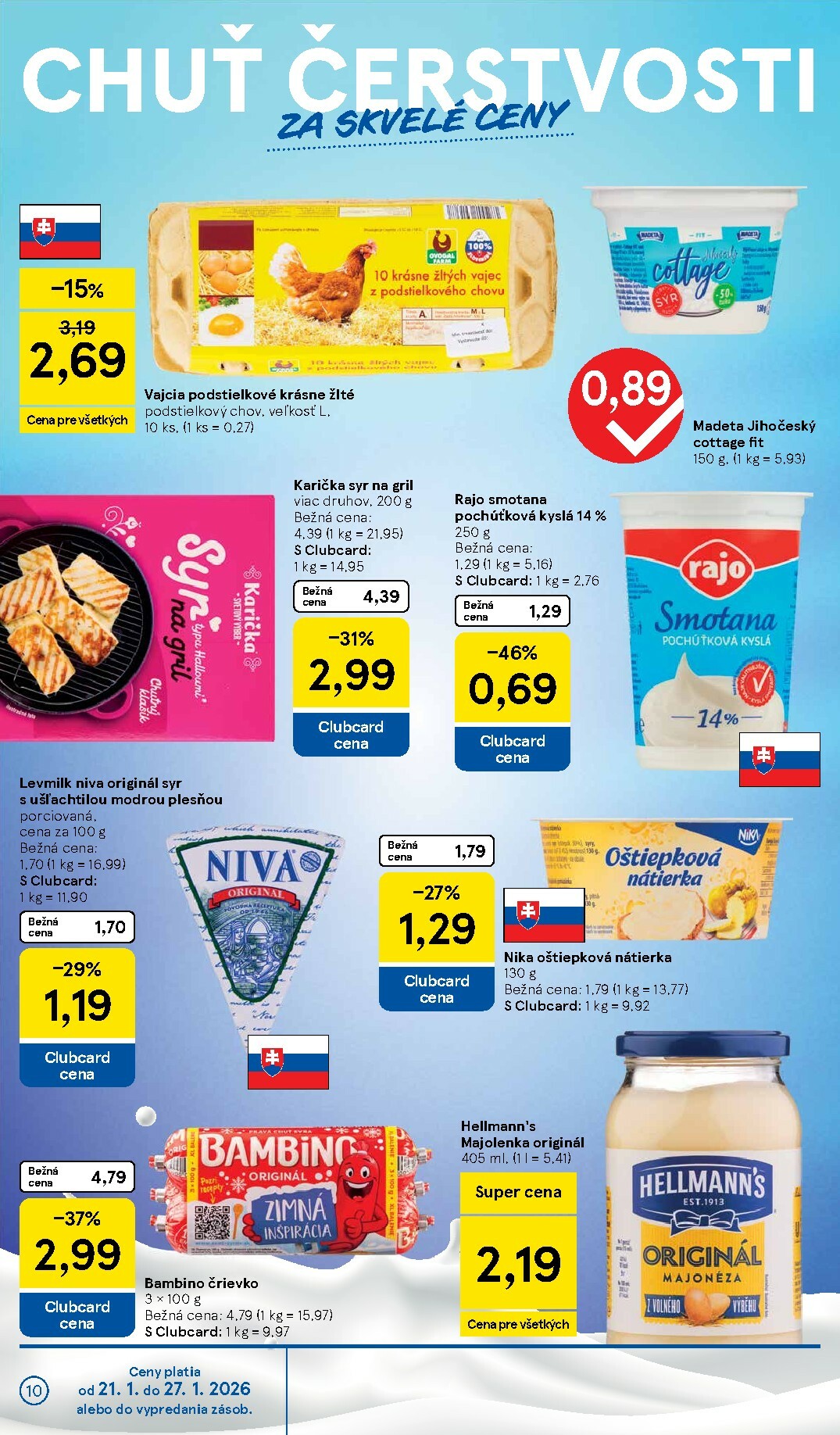 tesco - Leták Tesco platný od 21.01. do 27.01. - page: 10