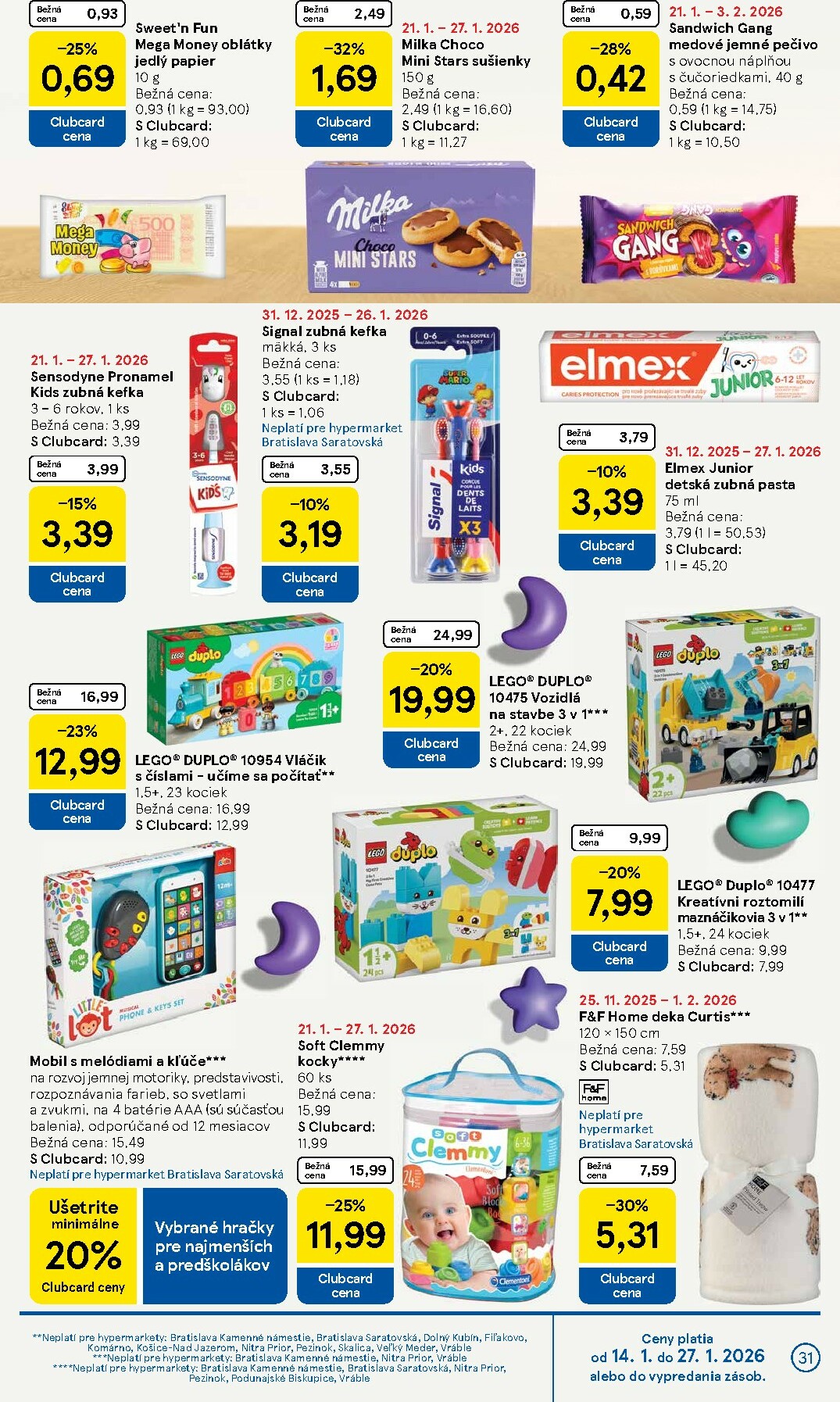 tesco - Leták Tesco platný od 21.01. do 27.01. - page: 31