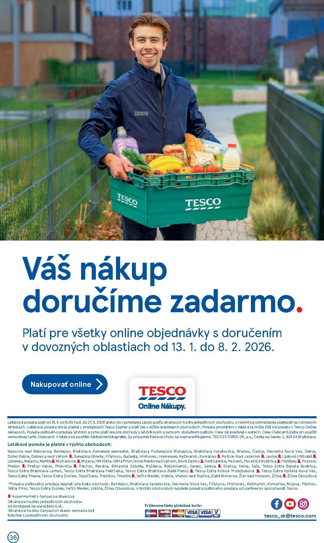 tesco - Leták Tesco platný od 21.01. do 27.01. - page: 36