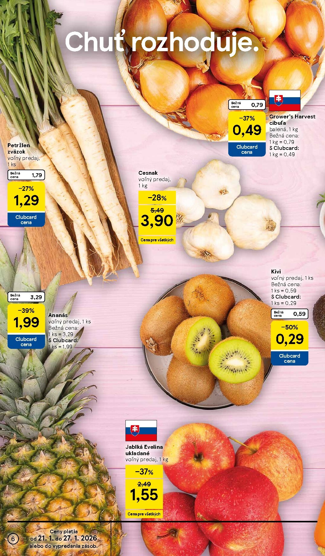 tesco - Leták Tesco platný od 21.01. do 27.01. - page: 6
