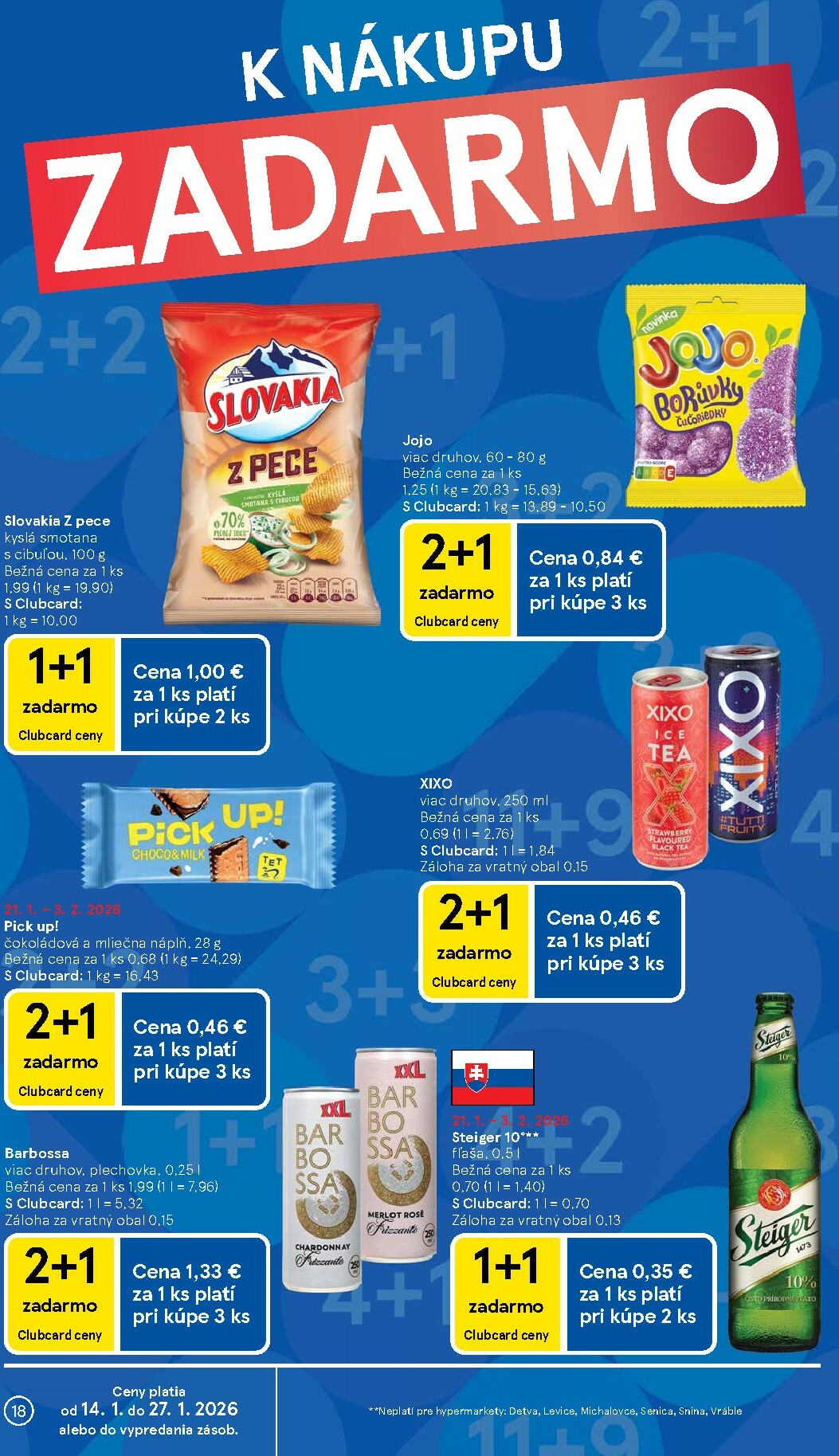 tesco - Leták Tesco platný od 21.01. do 27.01. - page: 18