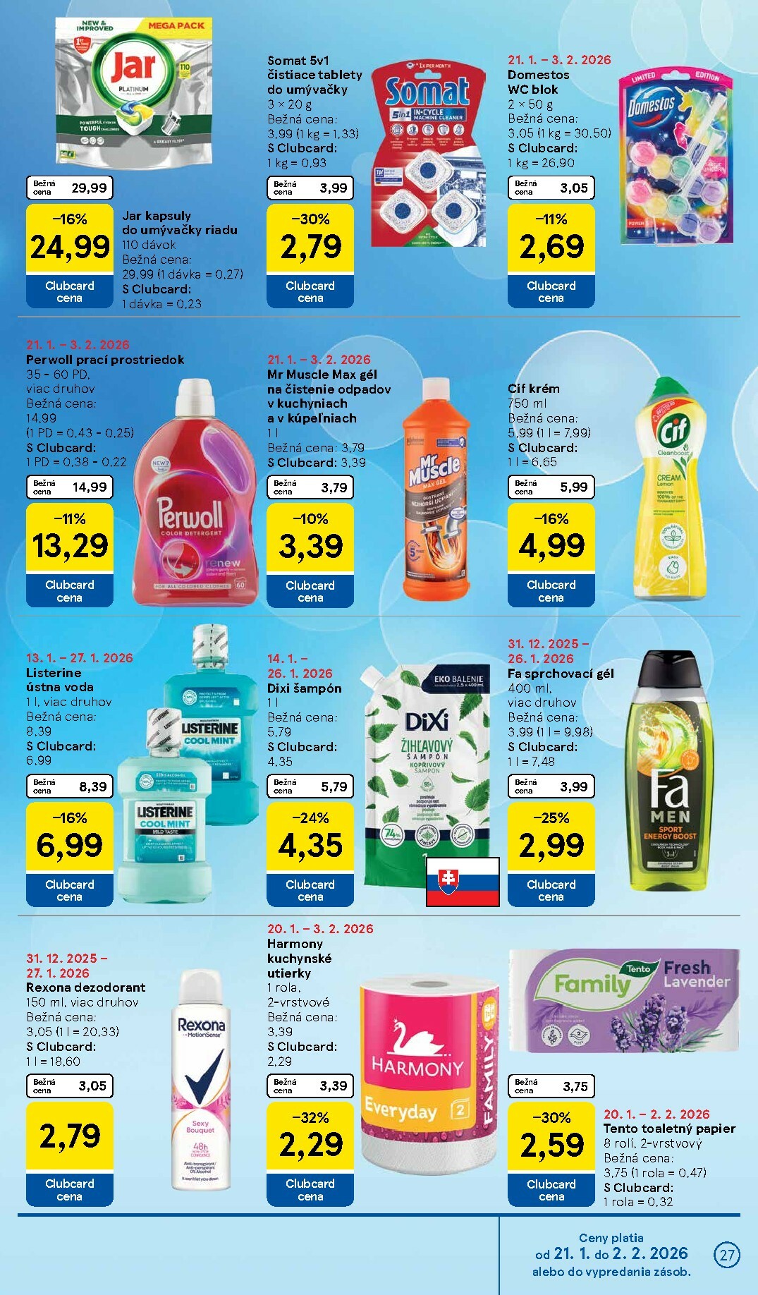 tesco - Leták Tesco platný od 21.01. do 27.01. - page: 27