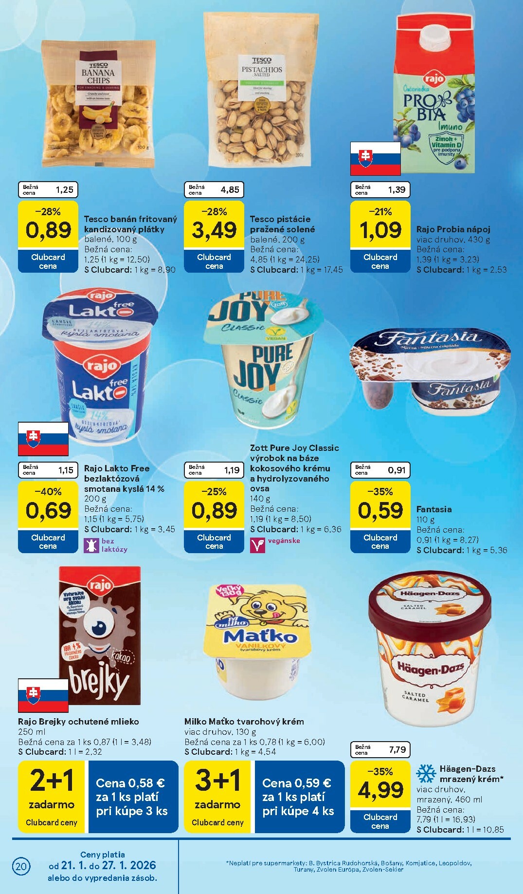 tesco - Leták Tesco supermarket platný od 21.01. do 27.01. - page: 20