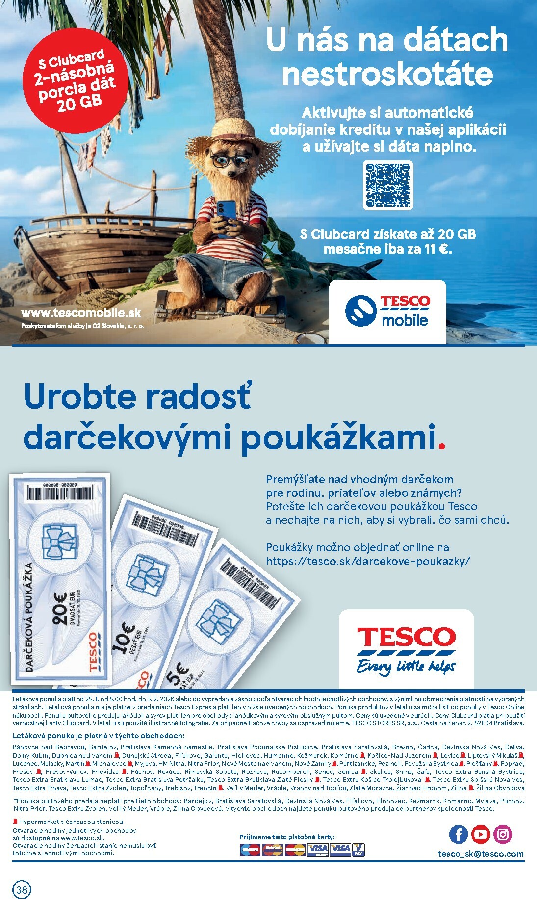 tesco - Leták Tesco platný od 28.01. do 03.02. - page: 38