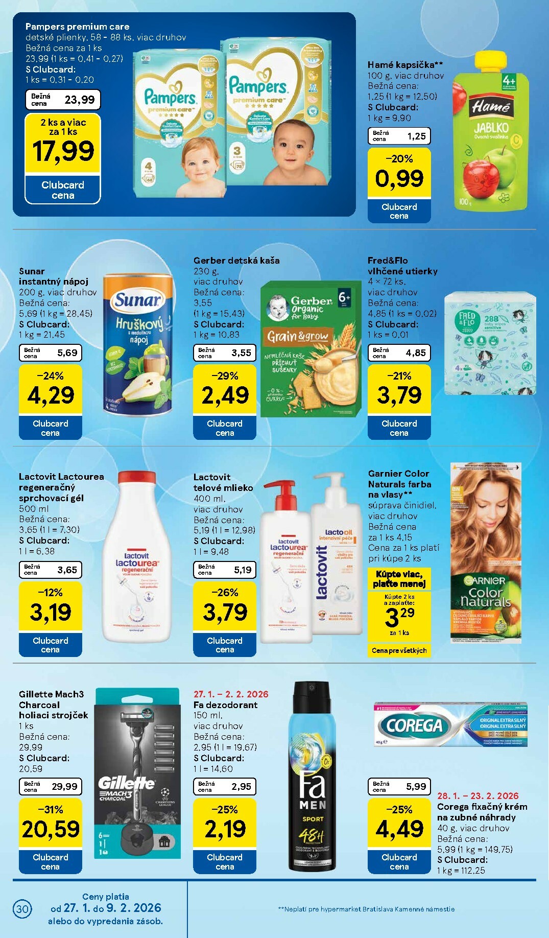 tesco - Leták Tesco platný od 28.01. do 03.02. - page: 30