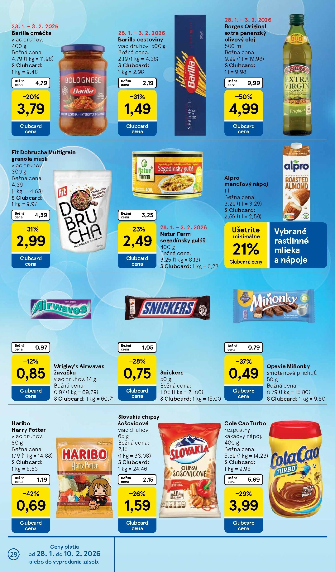tesco - Leták Tesco platný od 28.01. do 03.02. - page: 28