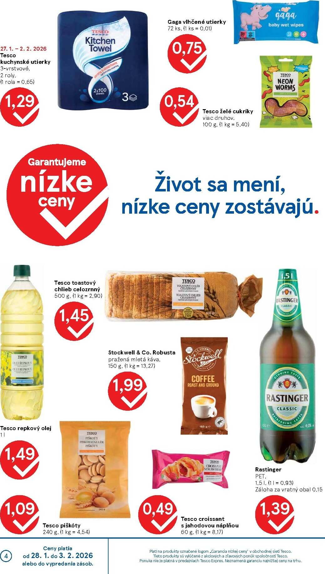 tesco - Leták Tesco platný od 28.01. do 03.02. - page: 4