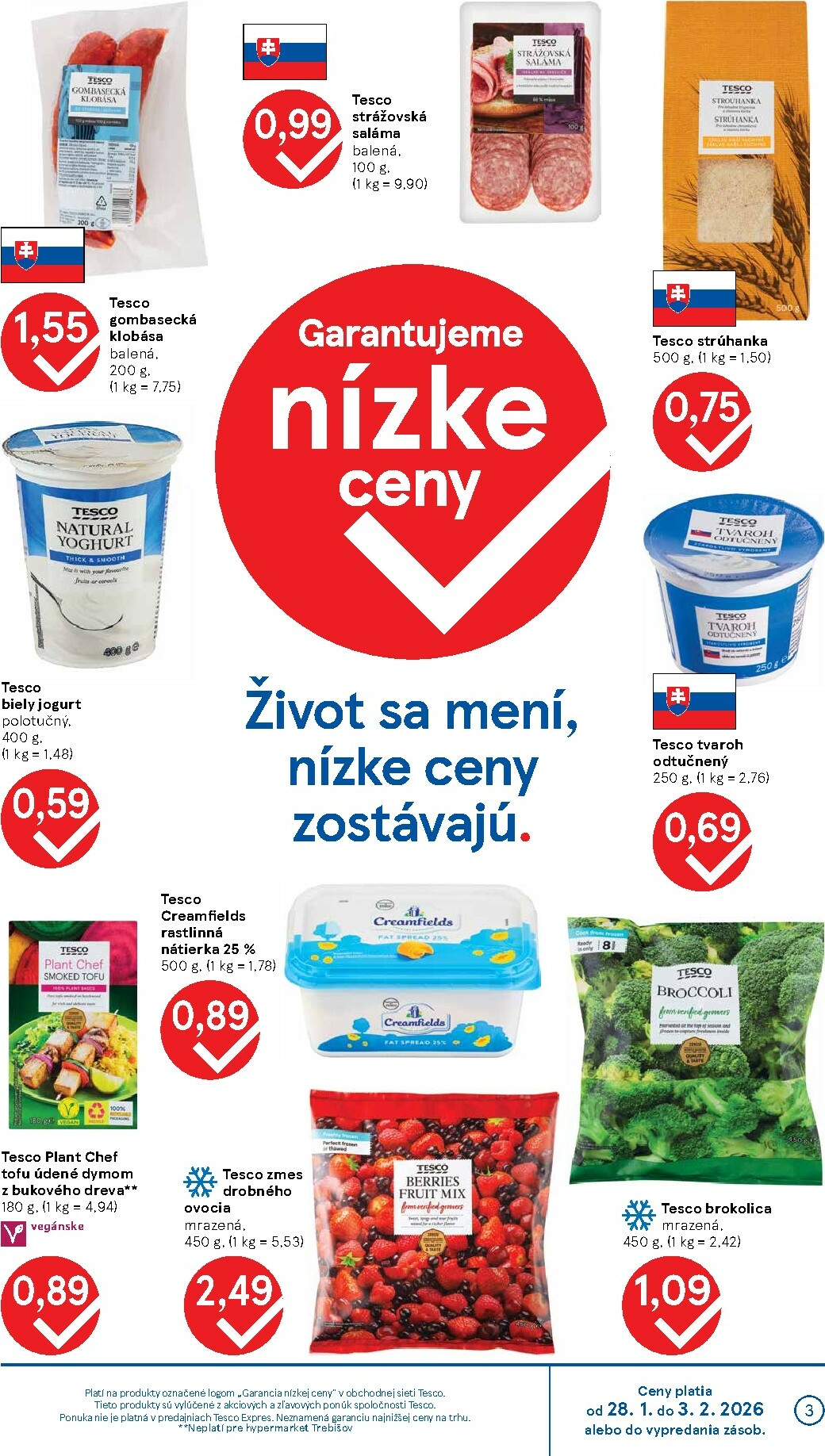 tesco - Leták Tesco platný od 28.01. do 03.02. - page: 3