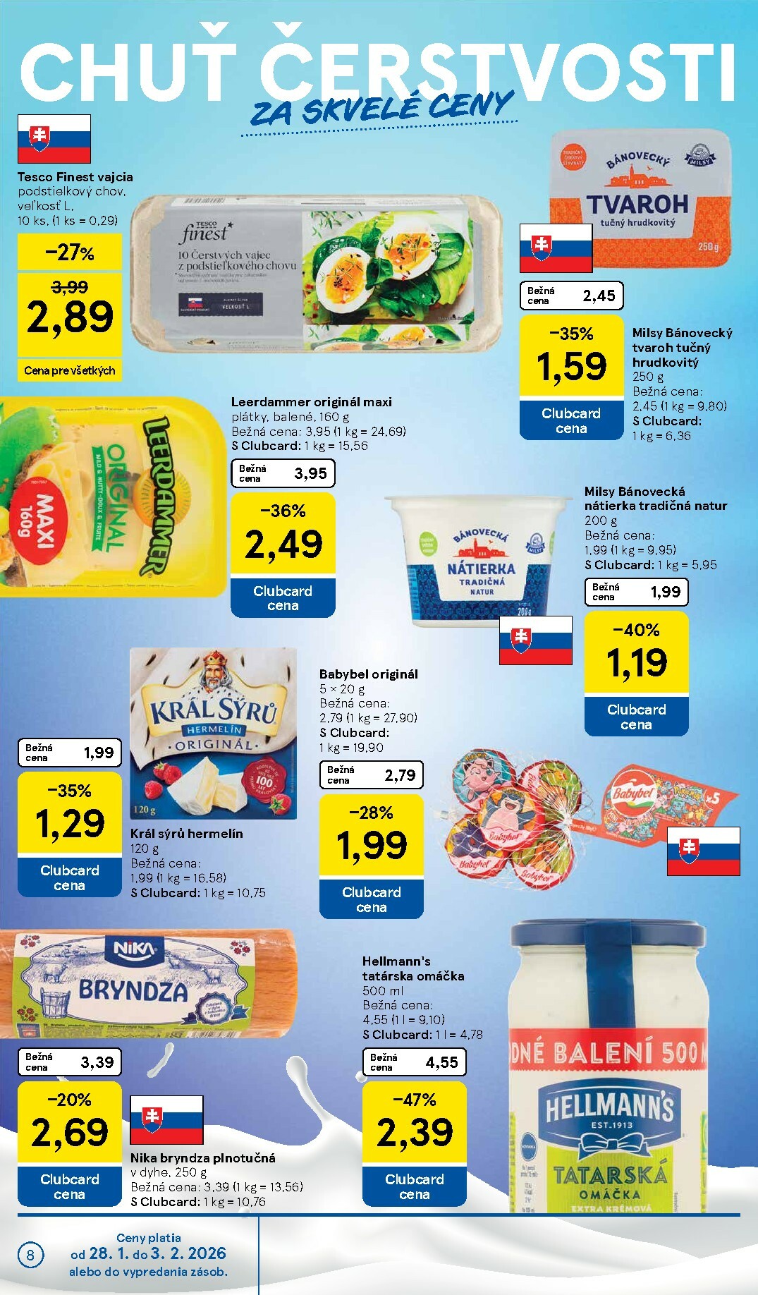 tesco - Leták Tesco supermarket platný od 28.01. do 03.02. - page: 8