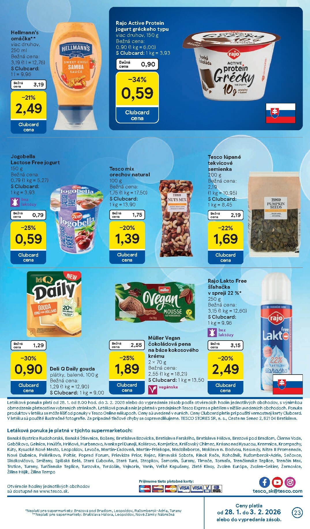 tesco - Leták Tesco supermarket platný od 28.01. do 03.02. - page: 23