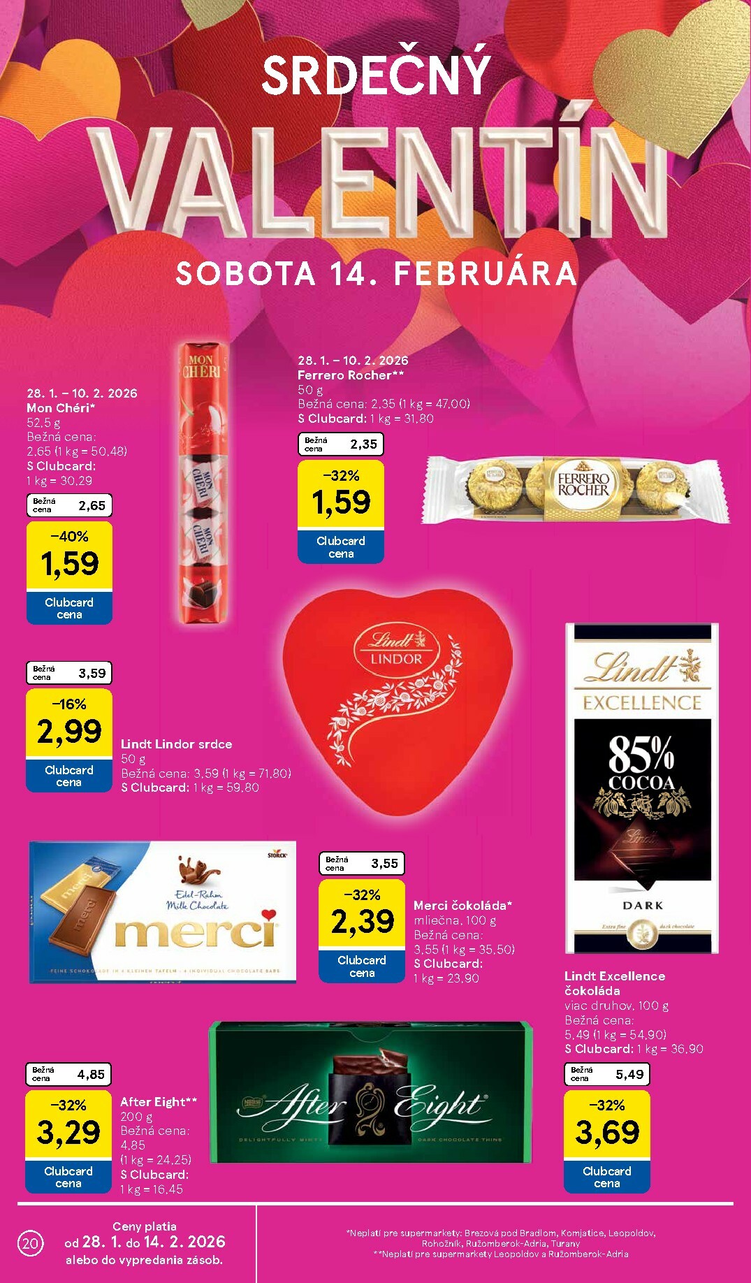 tesco - Leták Tesco supermarket platný od 28.01. do 03.02. - page: 20