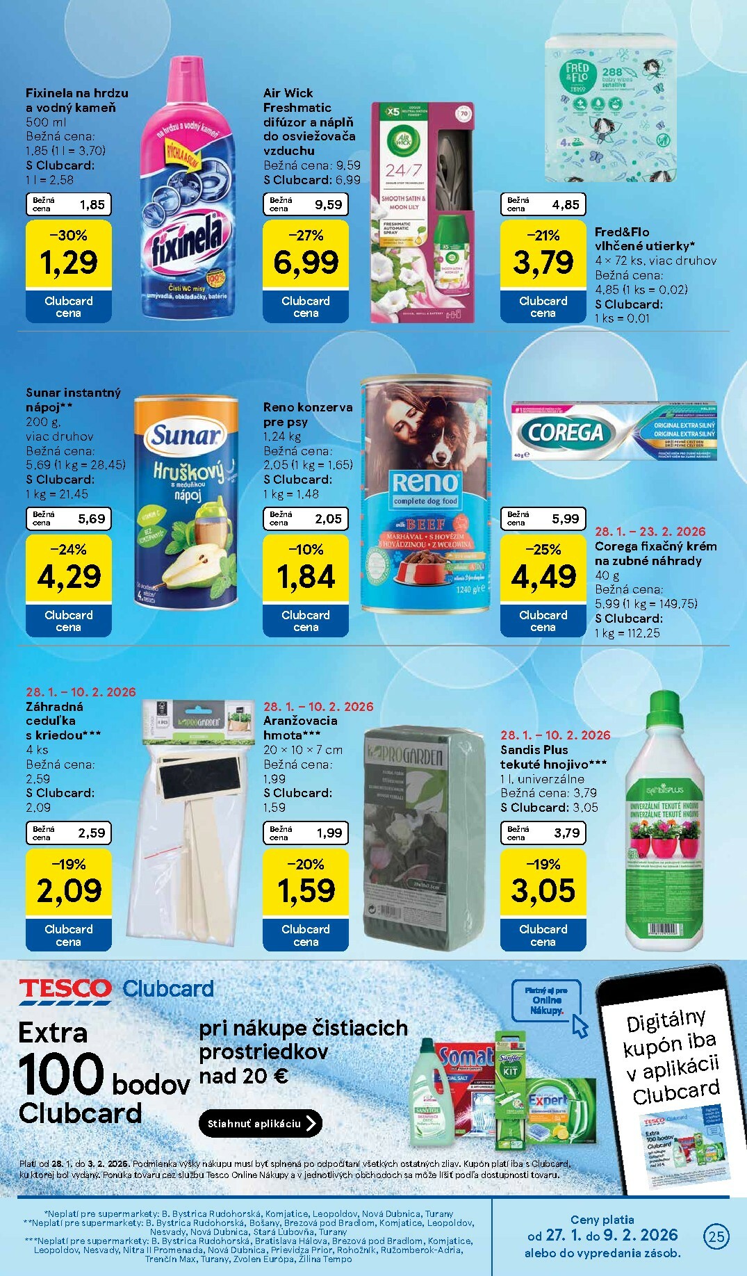 tesco - Leták Tesco supermarket platný od 28.01. do 03.02. - page: 25