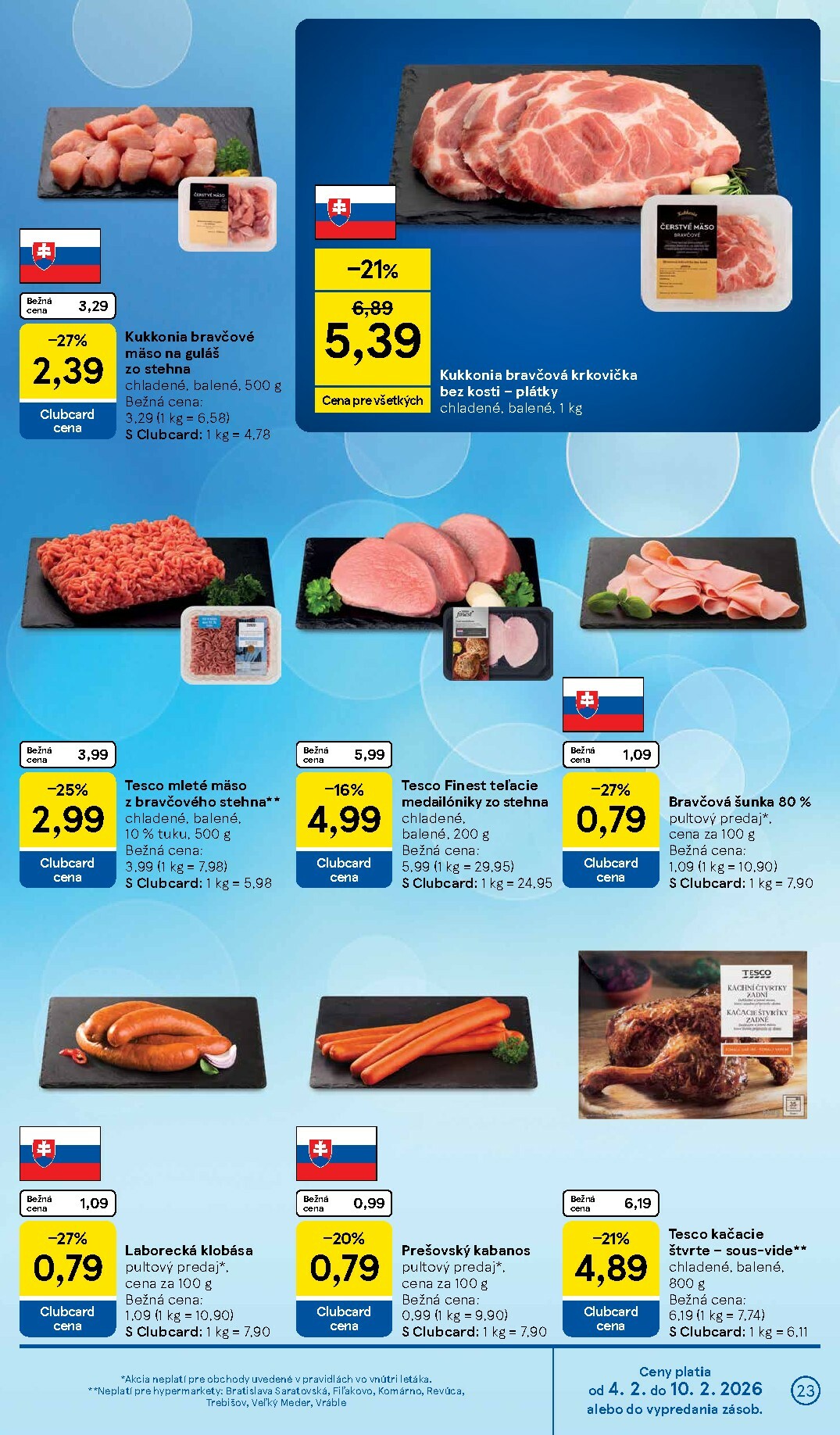 tesco - Leták Tesco platný od 04.02.2026 do 10.02.2026 - page: 23