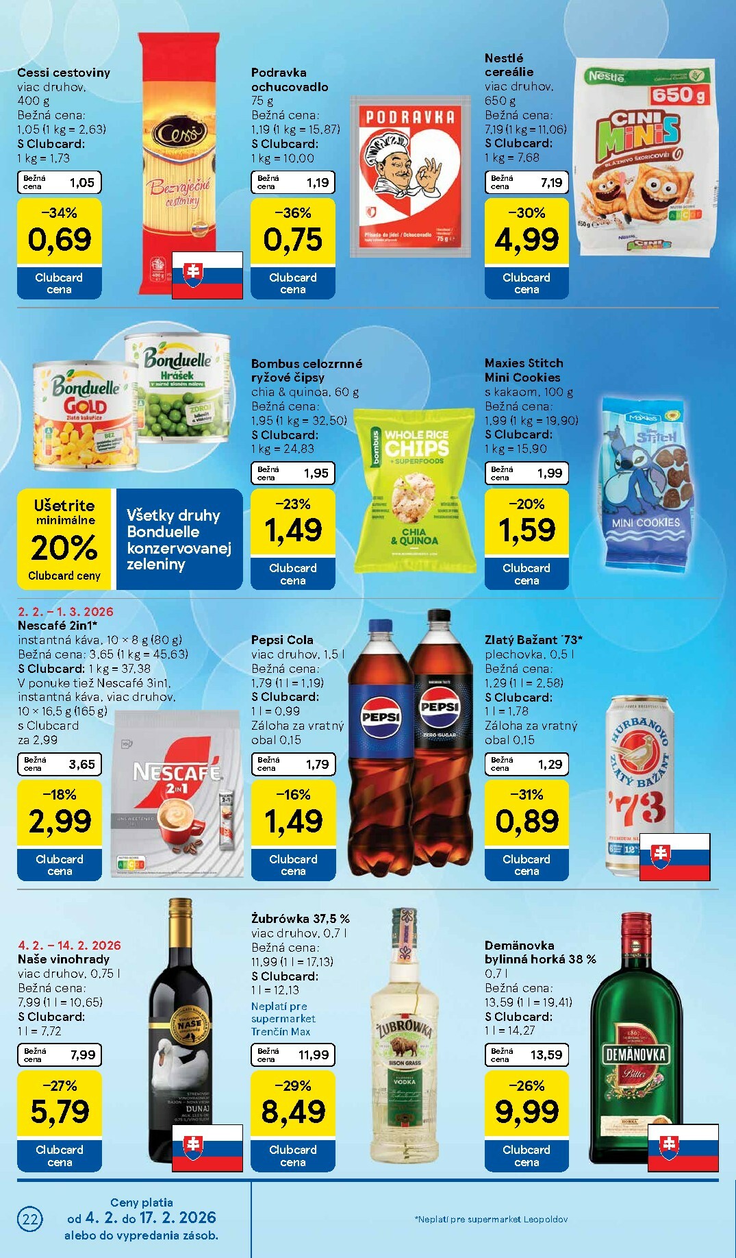 tesco - Leták Tesco supermarket platný od 04.02.2026 do 10.02.2026 - page: 22