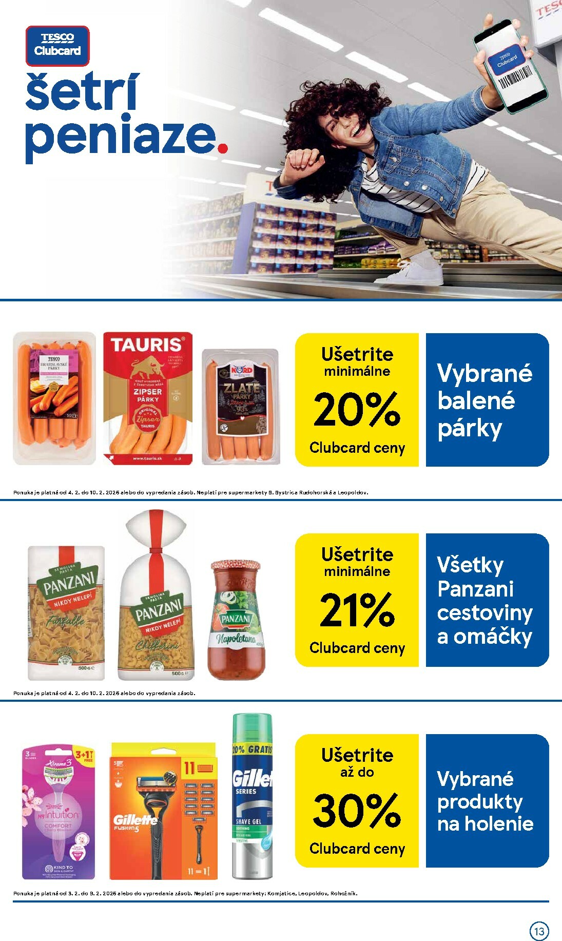 tesco - Leták Tesco supermarket platný od 04.02.2026 do 10.02.2026 - page: 13