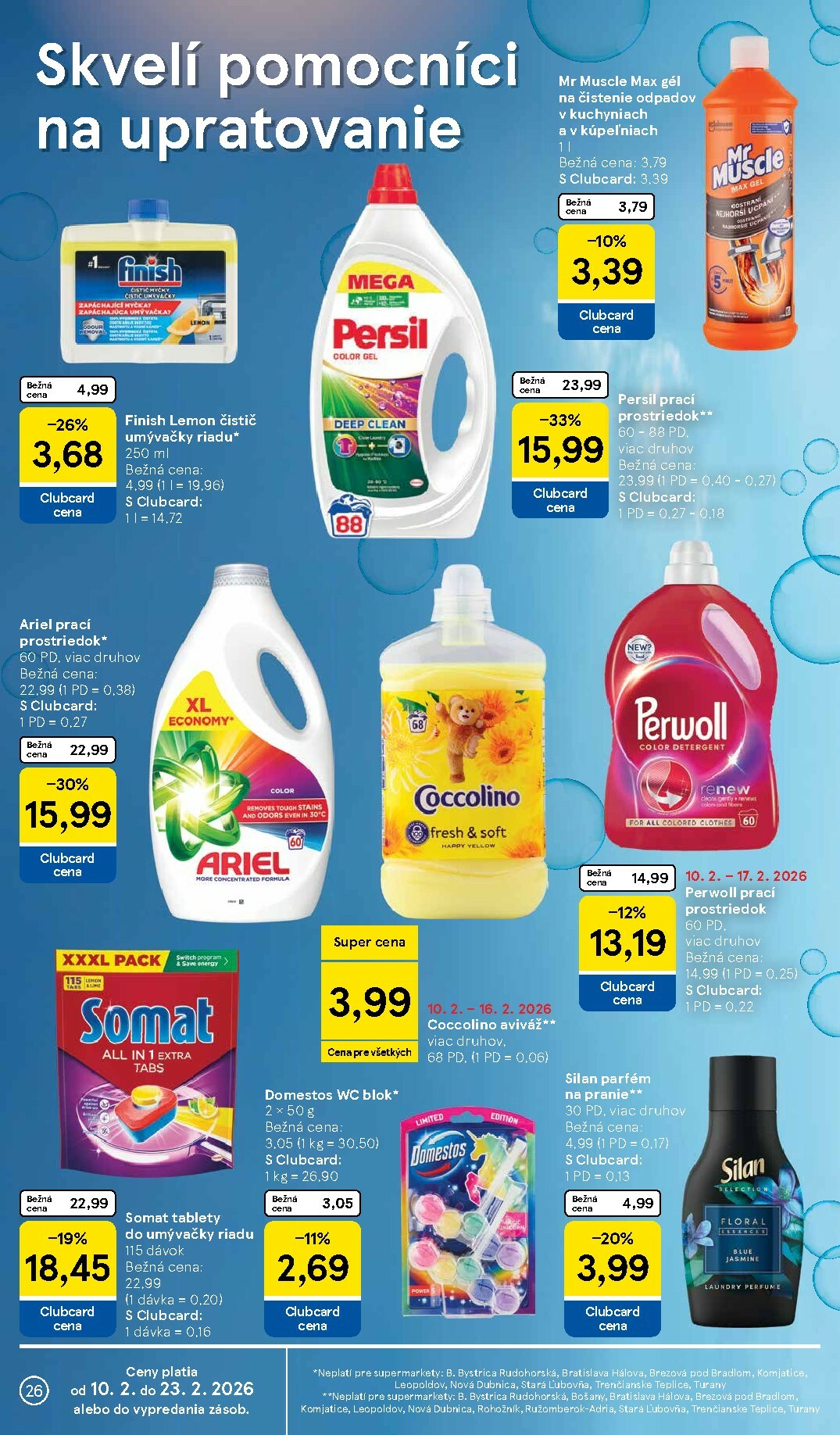 tesco - Leták Tesco supermarket platný od 11.02.2026 do 17.02.2026 - page: 26