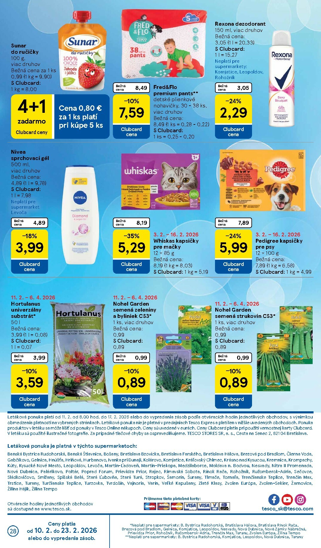 tesco - Leták Tesco supermarket platný od 11.02.2026 do 17.02.2026 - page: 28