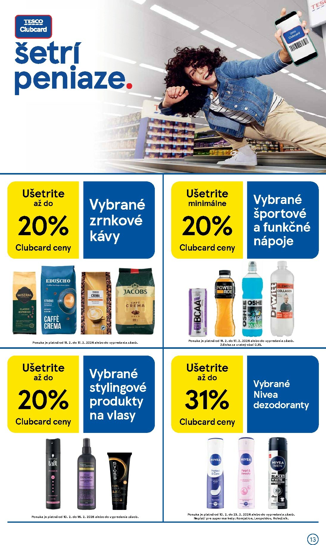 tesco - Leták Tesco supermarket platný od 11.02.2026 do 17.02.2026 - page: 13