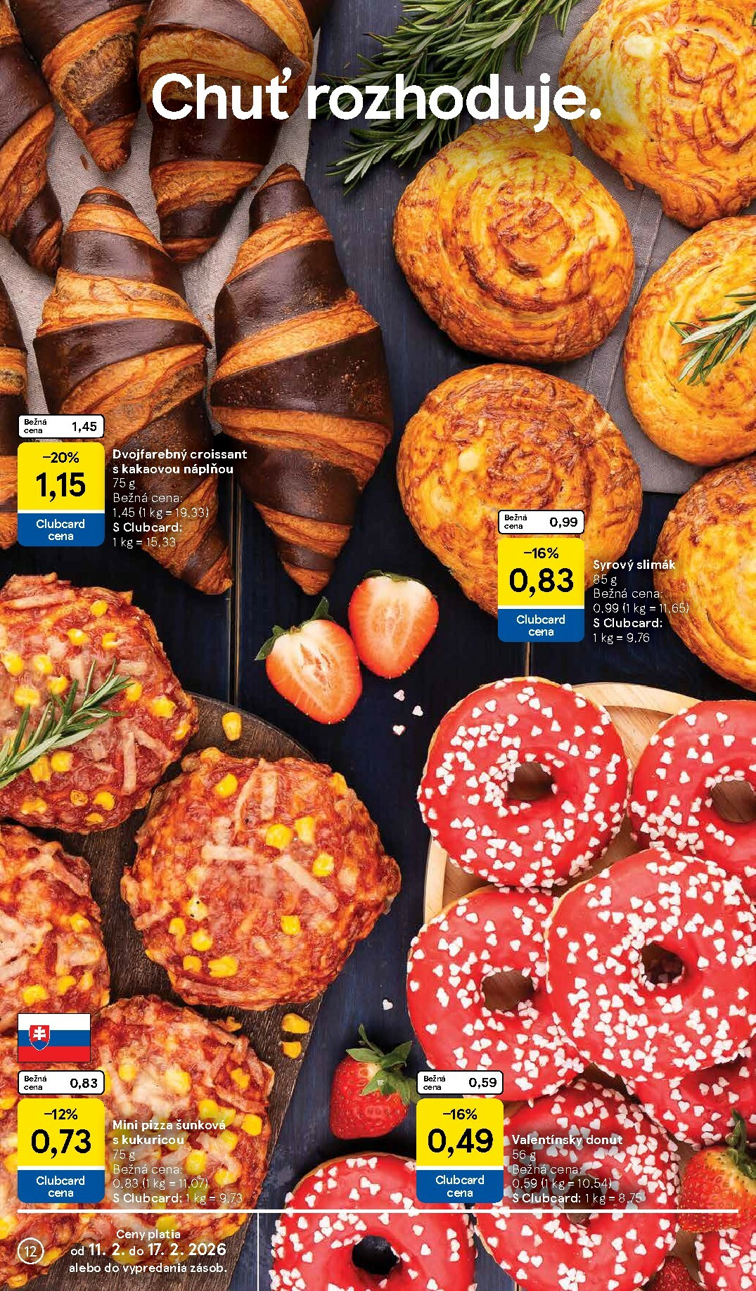 tesco - Leták Tesco supermarket platný od 11.02.2026 do 17.02.2026 - page: 12