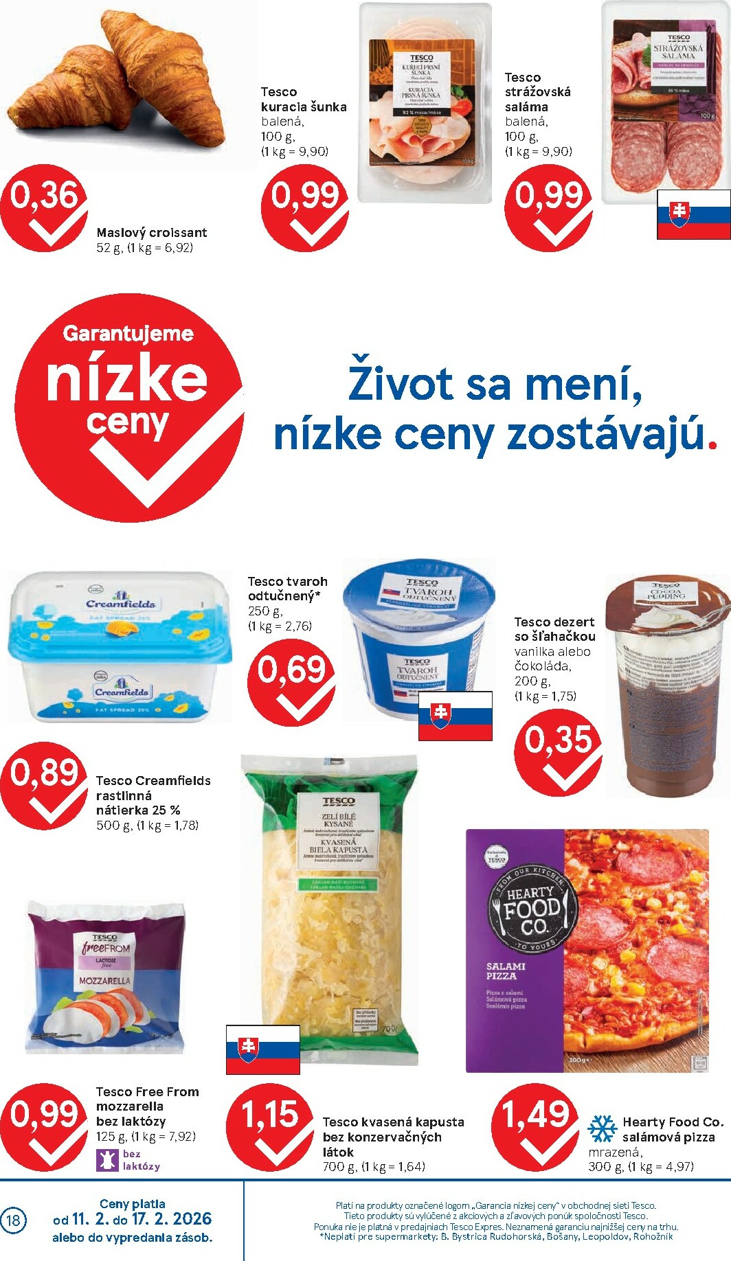 tesco - Leták Tesco supermarket platný od 11.02.2026 do 17.02.2026 - page: 18