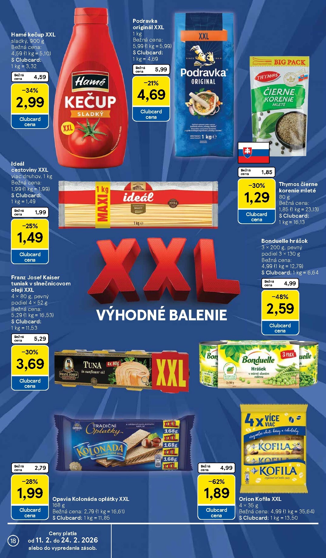 tesco - Leták Tesco platný od 11.02.2026 do 17.02.2026 - page: 18
