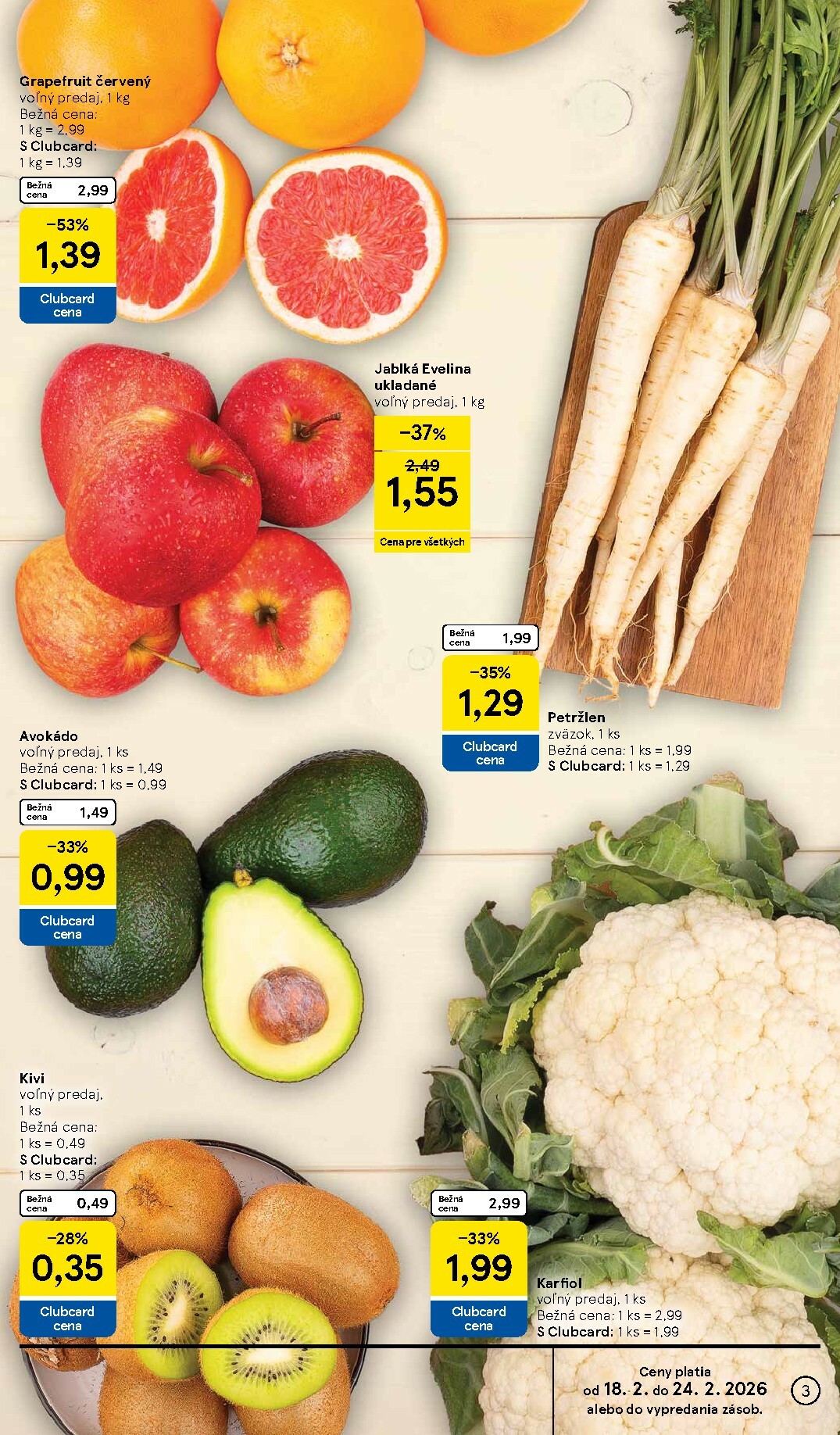 tesco - Leták Tesco platný od 18.02.2026 do 24.02.2026 - page: 3