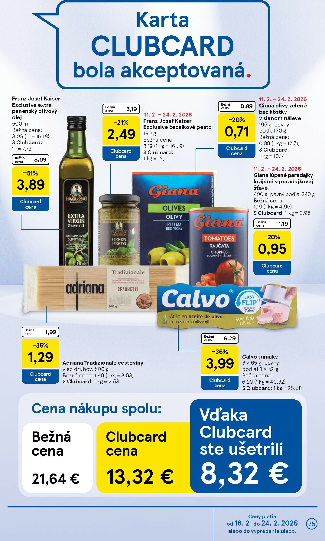 tesco - Leták Tesco platný od 18.02.2026 do 24.02.2026 - page: 25