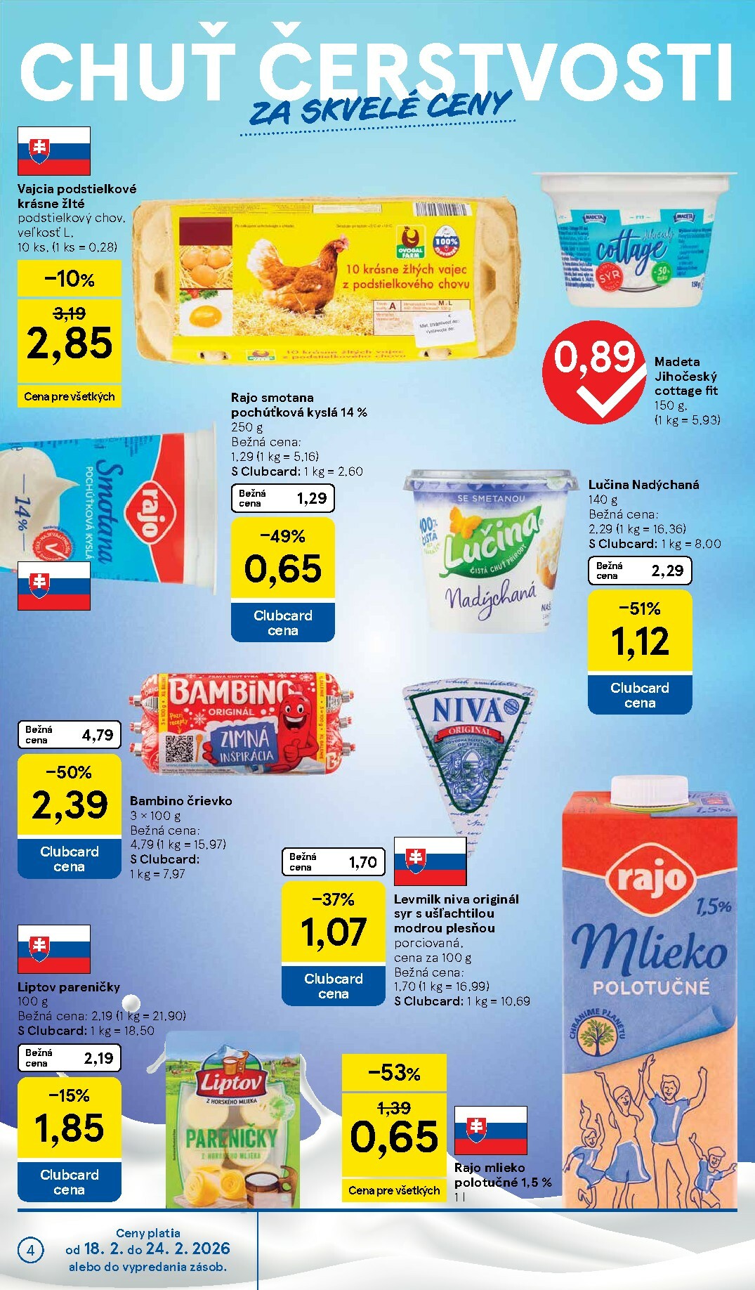 tesco - Leták Tesco platný od 18.02.2026 do 24.02.2026 - page: 4