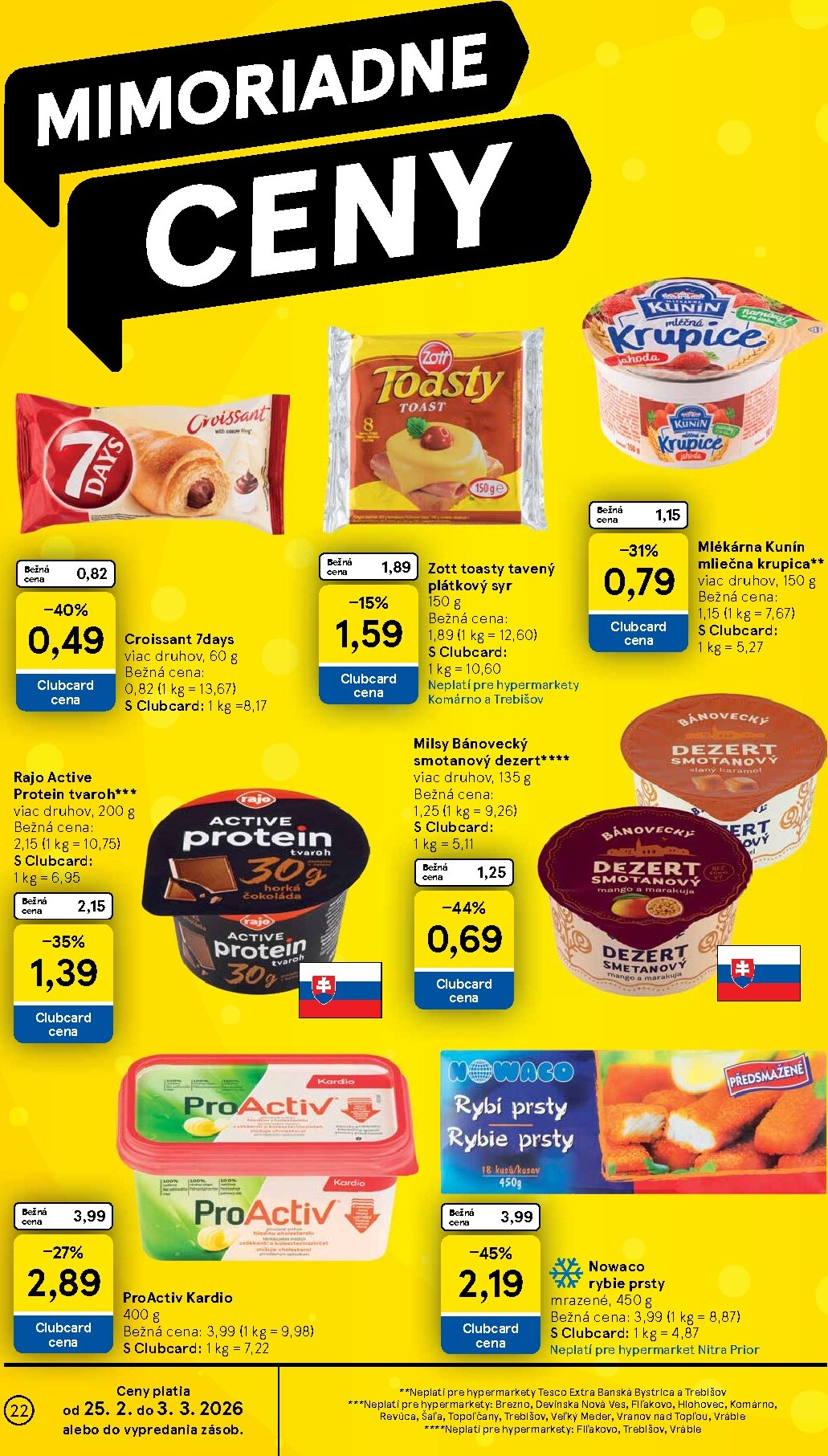 tesco - Leták Tesco platný od 25.02.2026 do 03.03.2026 - page: 22