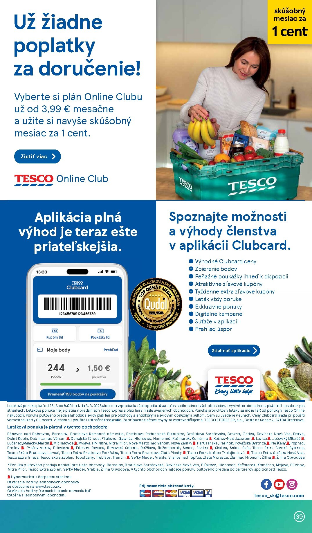 tesco - Leták Tesco platný od 25.02.2026 do 03.03.2026 - page: 39