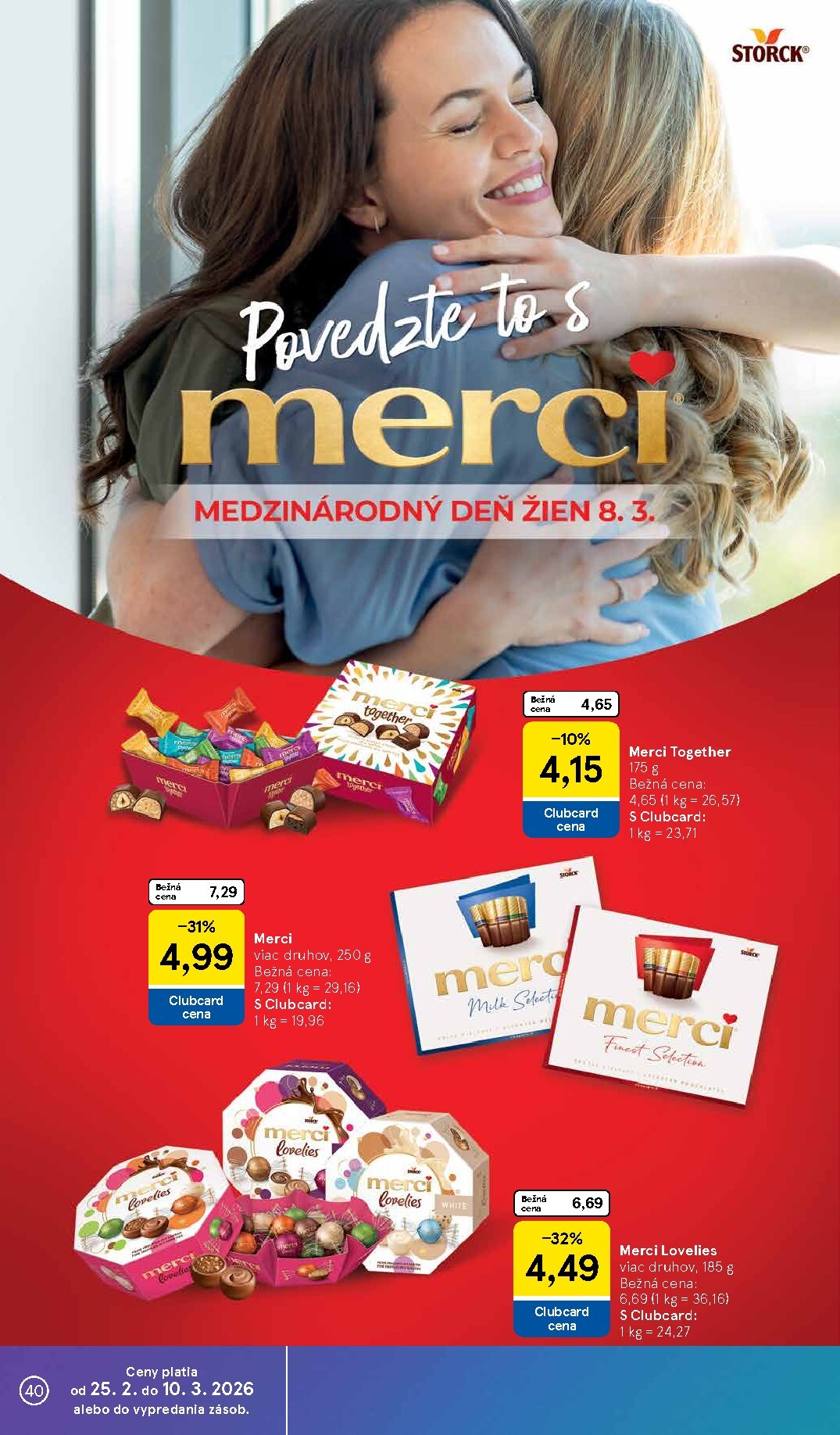 tesco - Leták Tesco platný od 25.02.2026 do 03.03.2026 - page: 40