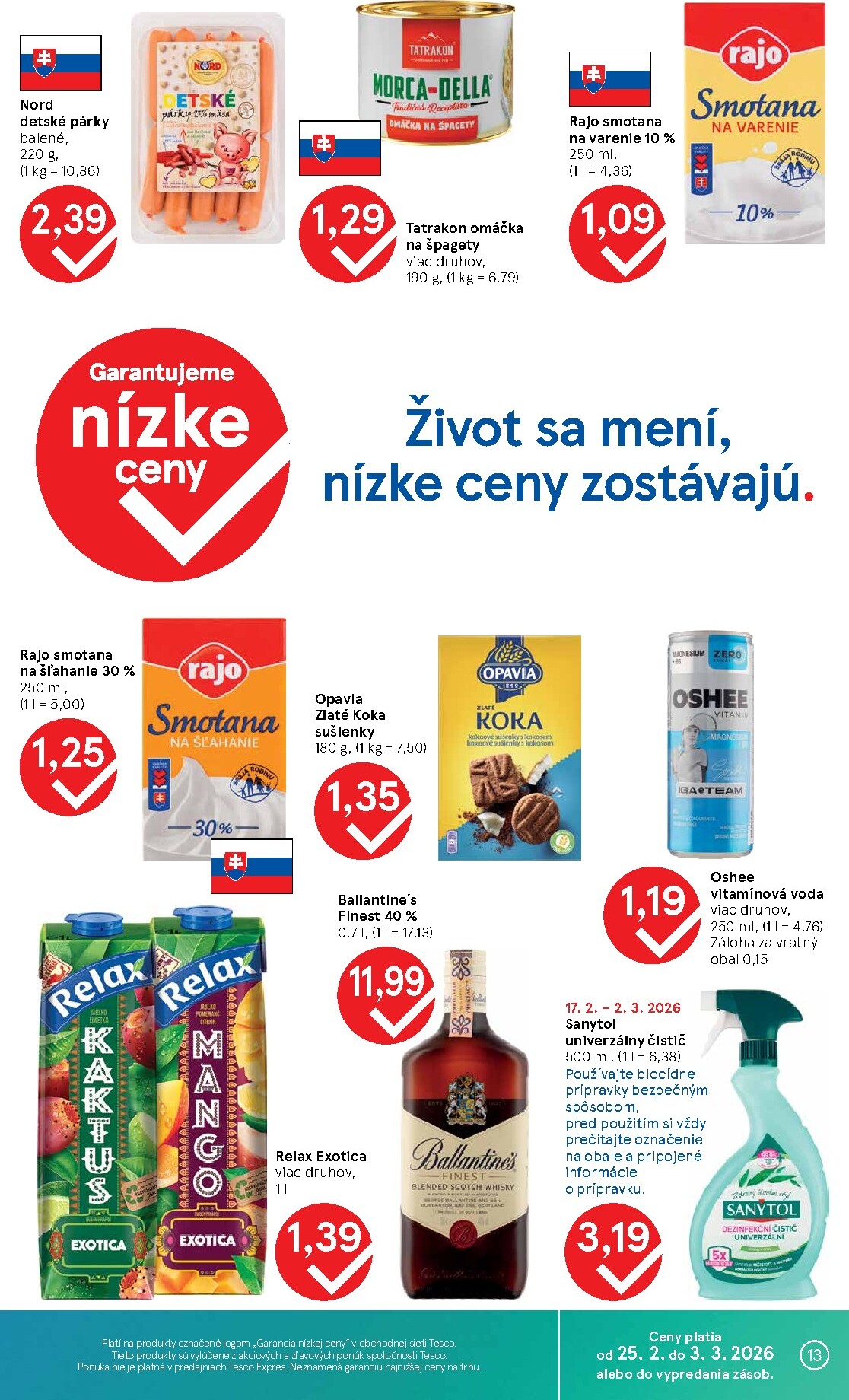 tesco - Leták Tesco platný od 25.02.2026 do 03.03.2026 - page: 13
