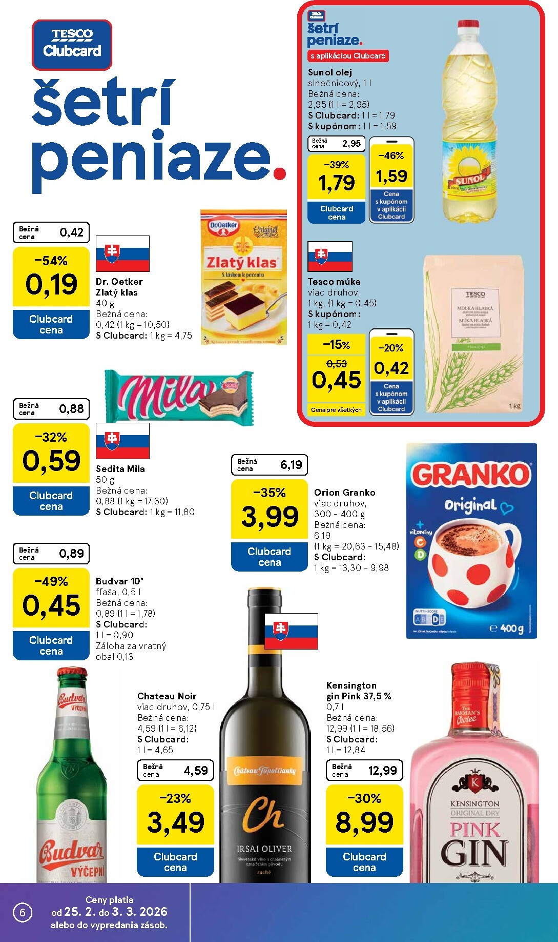 tesco - Leták Tesco platný od 25.02.2026 do 03.03.2026 - page: 6