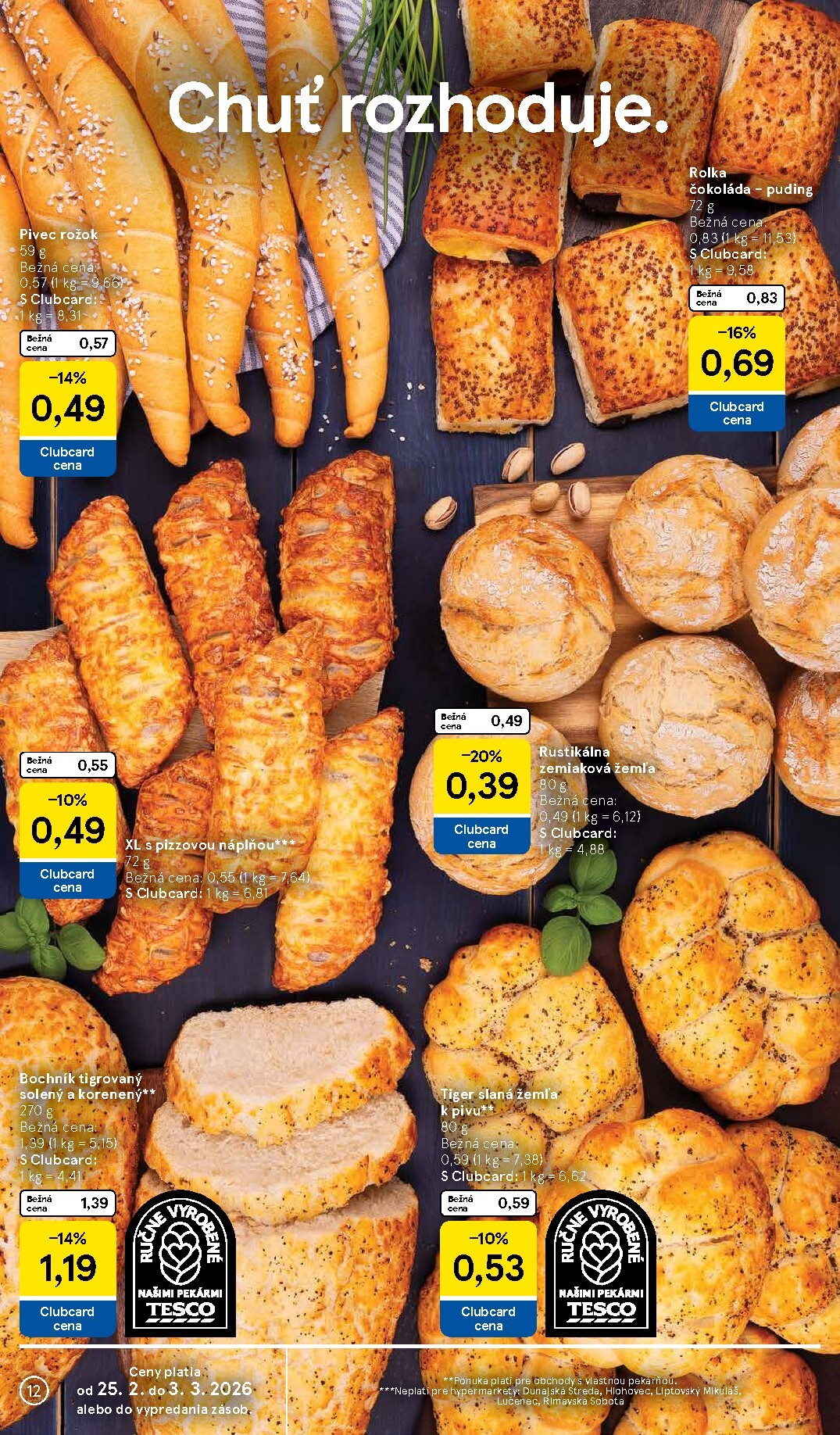 tesco - Leták Tesco platný od 25.02.2026 do 03.03.2026 - page: 12