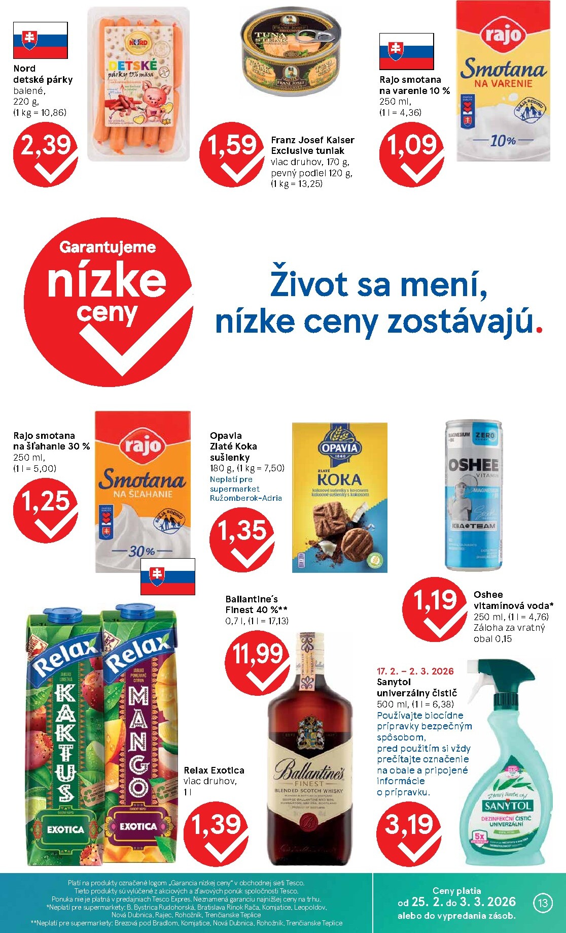 tesco - Leták Tesco supermarket platný od 25.02.2026 do 03.03.2026 - page: 13
