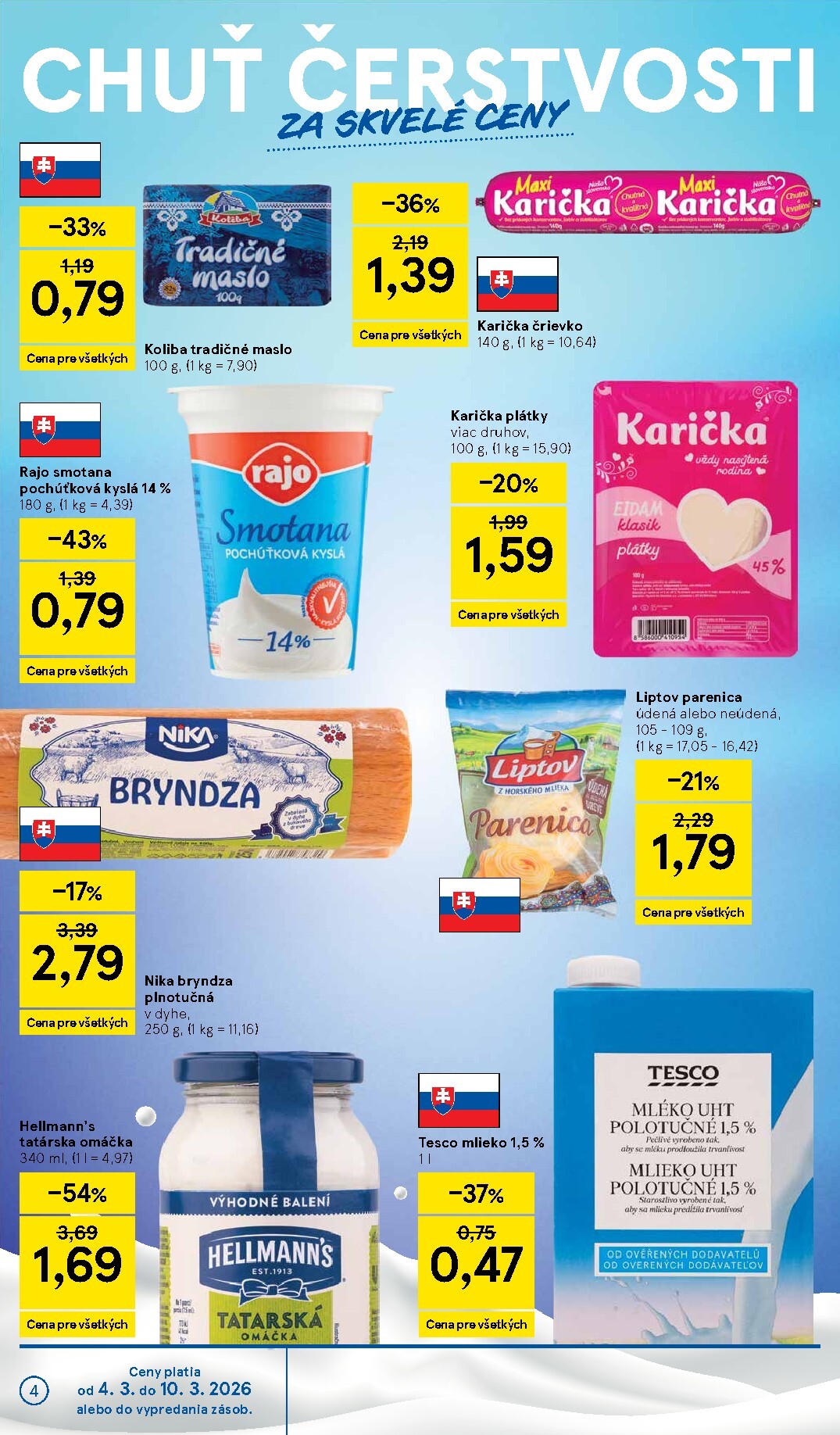 tesco - Leták Tesco platný od 04.03.2026 do 10.03.2026 - page: 4
