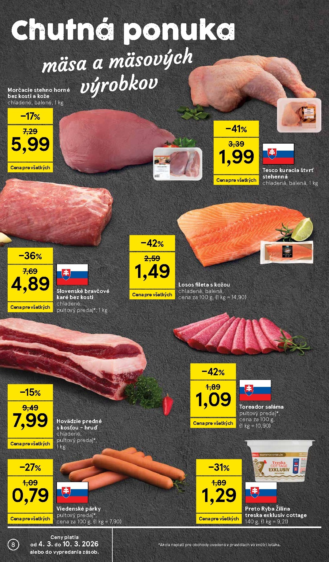 tesco - Leták Tesco platný od 04.03.2026 do 10.03.2026 - page: 8
