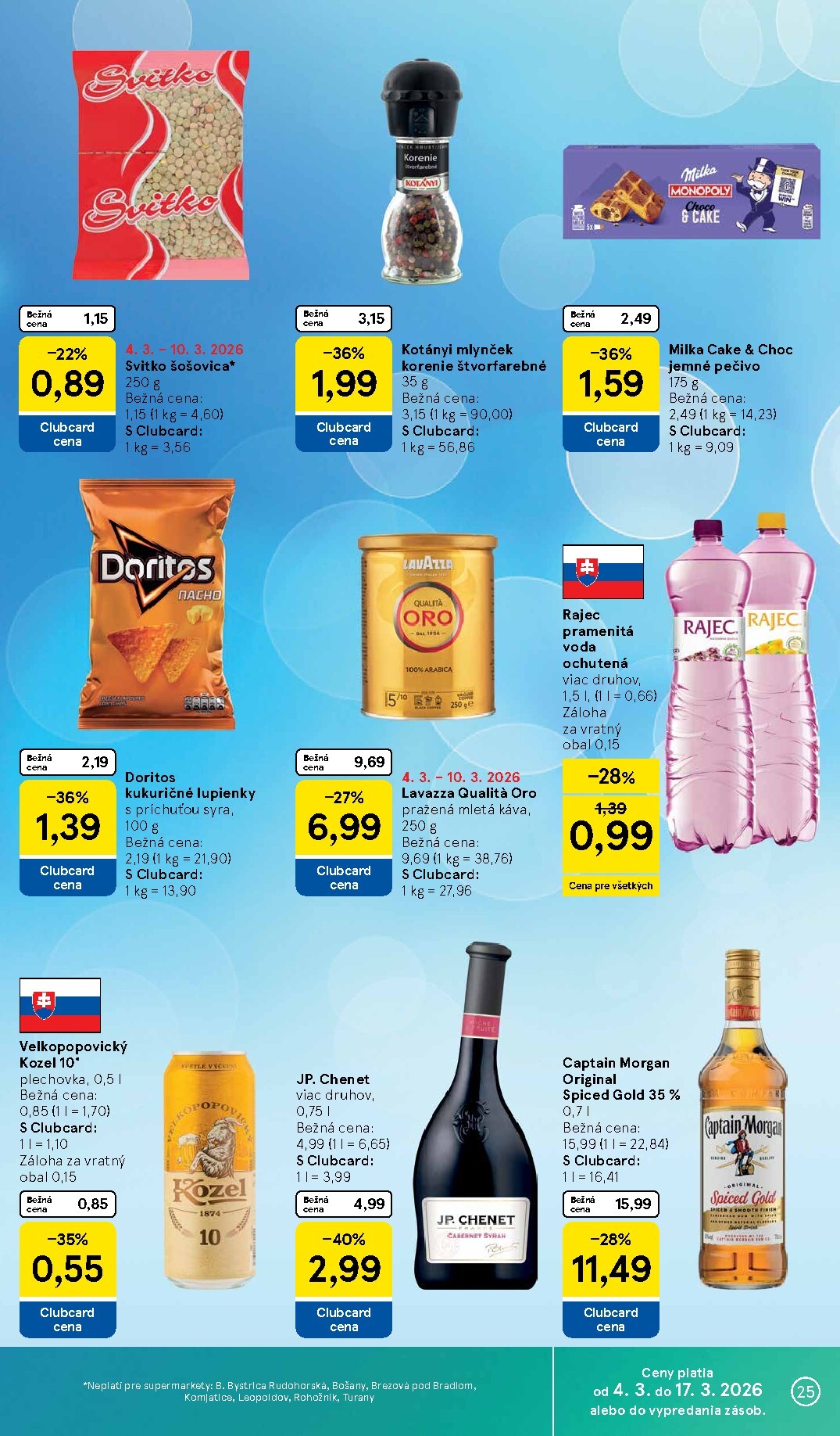 tesco - Leták Tesco supermarket platný od 04.03.2026 do 10.03.2026 - page: 25