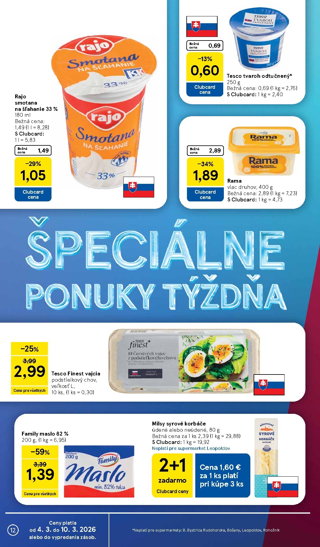 tesco - Leták Tesco supermarket platný od 04.03.2026 do 10.03.2026 - page: 12