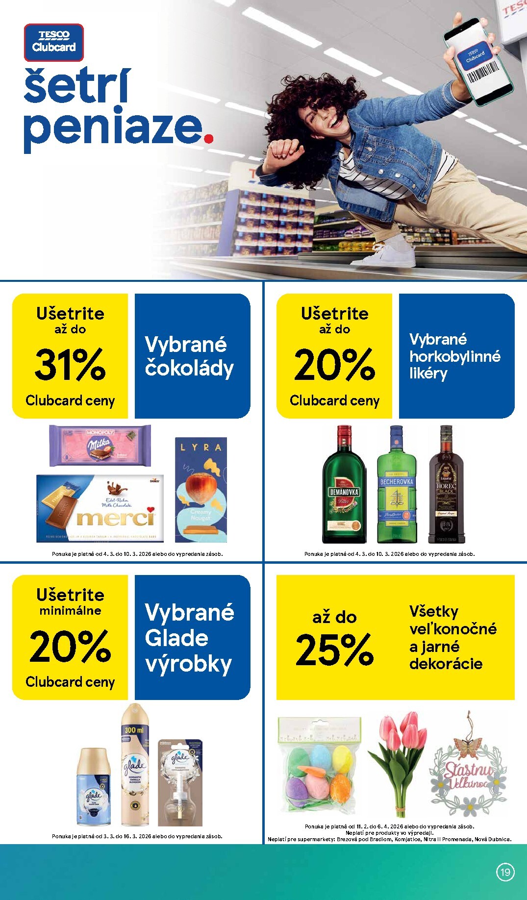 tesco - Leták Tesco supermarket platný od 04.03.2026 do 10.03.2026 - page: 19