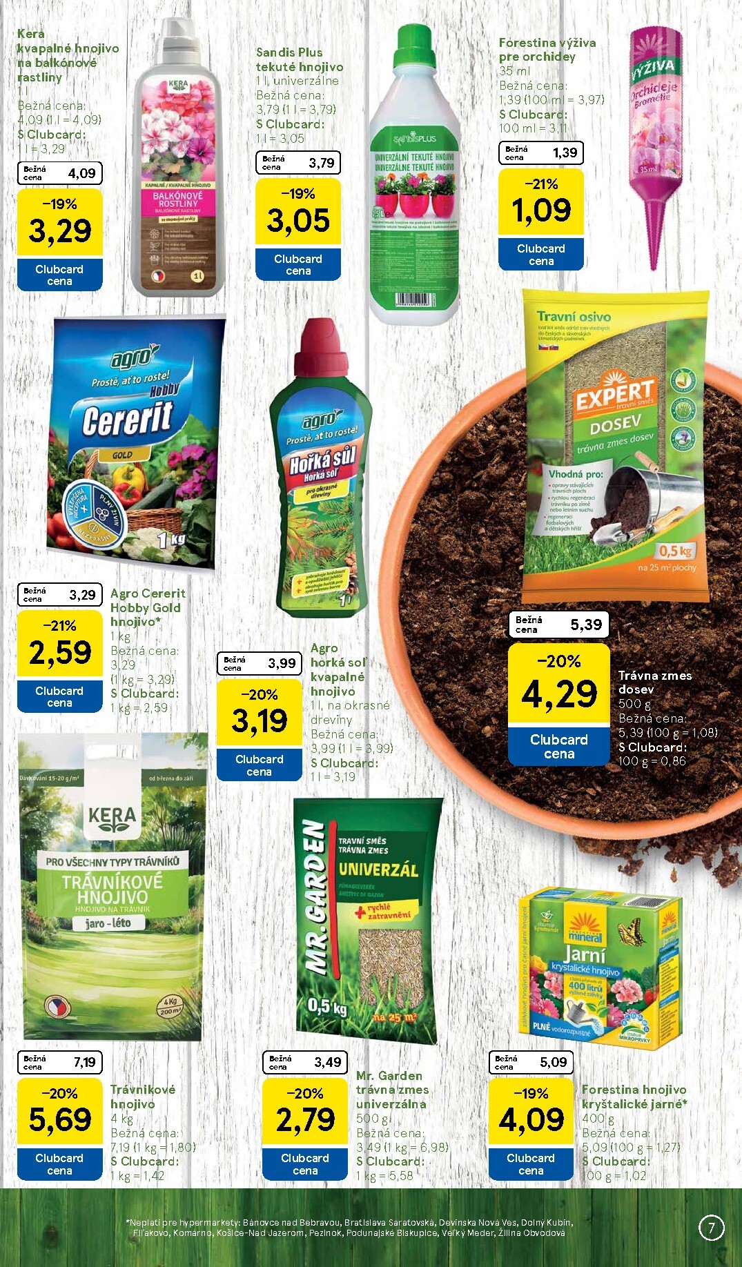 tesco - Leták Tesco - Všetko pre vašu záhradu platný od 03.03.2026 do 06.04.2026 - page: 7